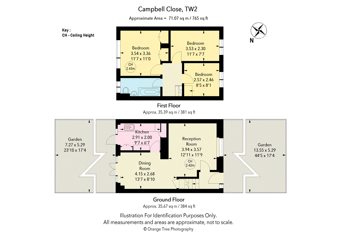 3 bed terraced house for sale in Campbell Close, Twickenham TW2 Zoopla