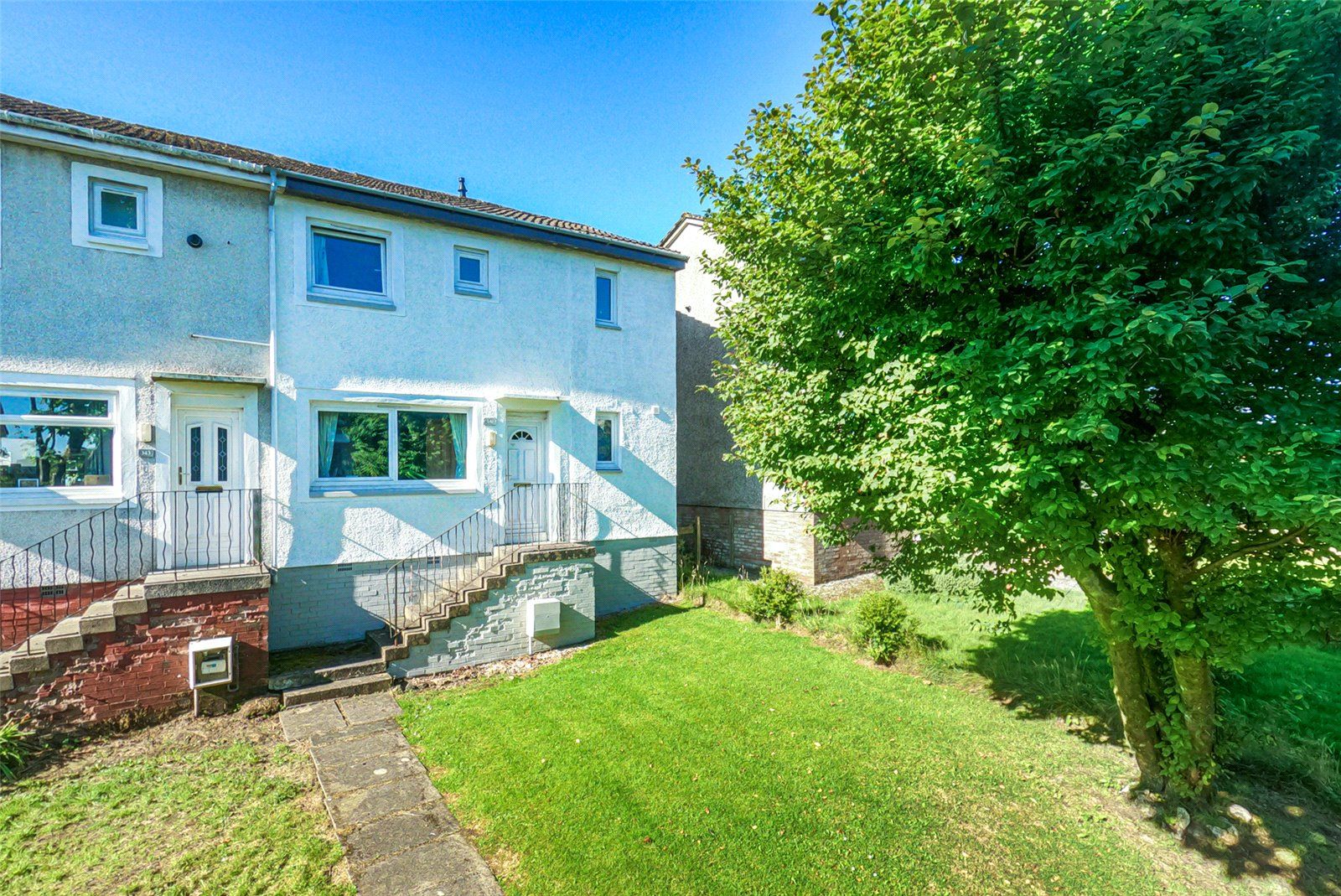 3 bed terraced house for sale in Bonnyton Drive, Eaglesham, Glasgow G76