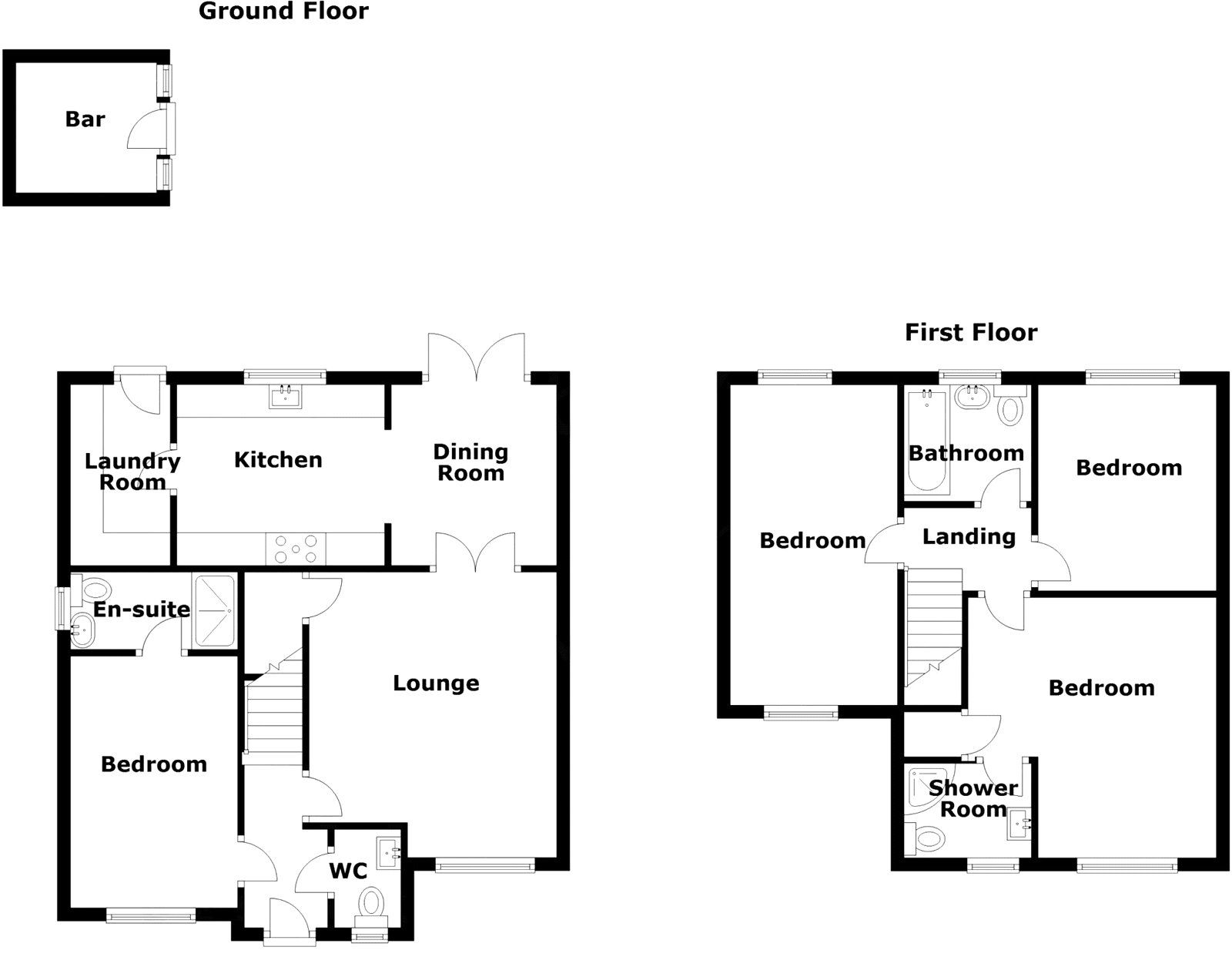 4 bed detached house for sale in Jasmine Crescent, Newchapel, StokeOn