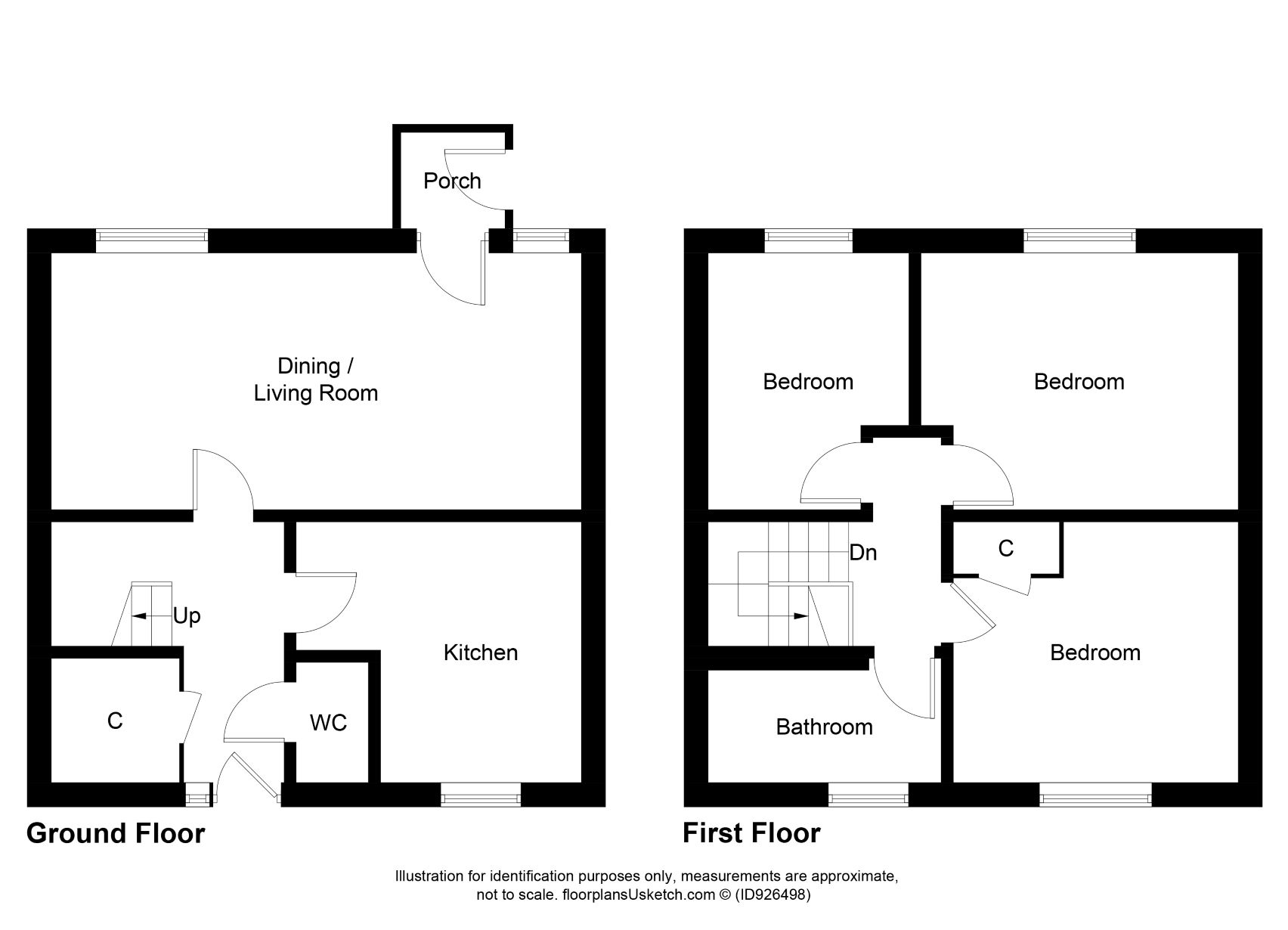 3 bed terraced house for sale in Mey Green, Stenton, Glenrothes KY7 Zoopla