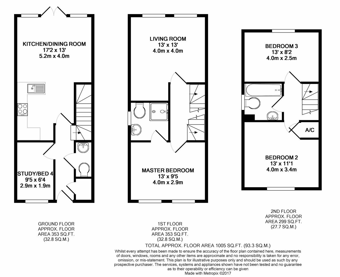 4 bed terraced house to rent in Kings Yard, Lydeard, Taunton