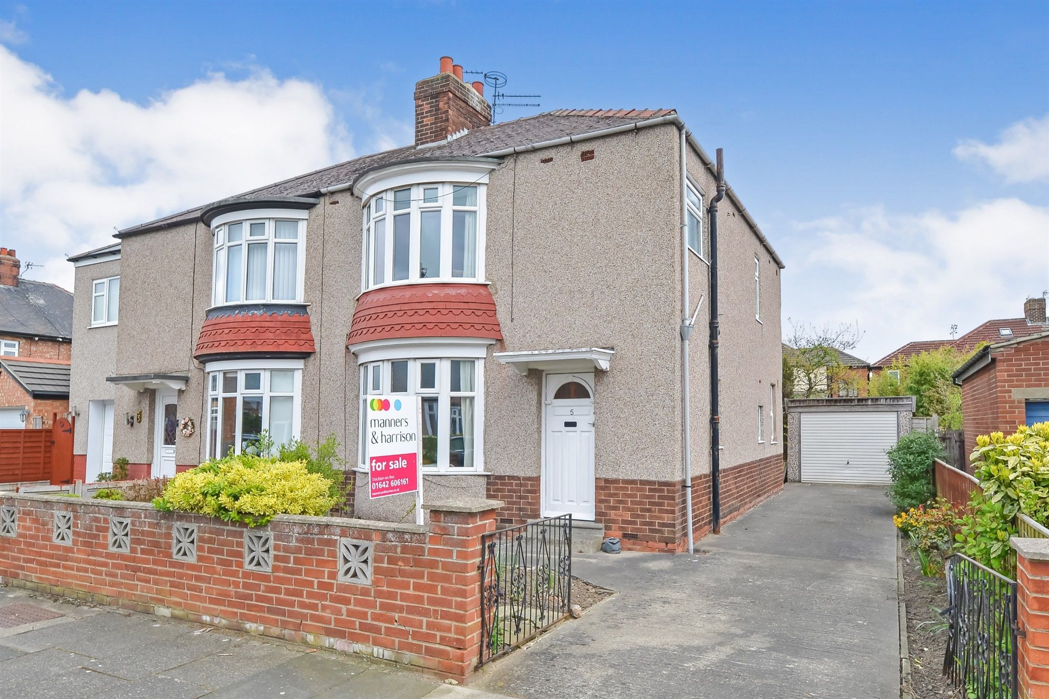 3 bed semidetached house for sale in Kingsley Road, StocktonOnTees