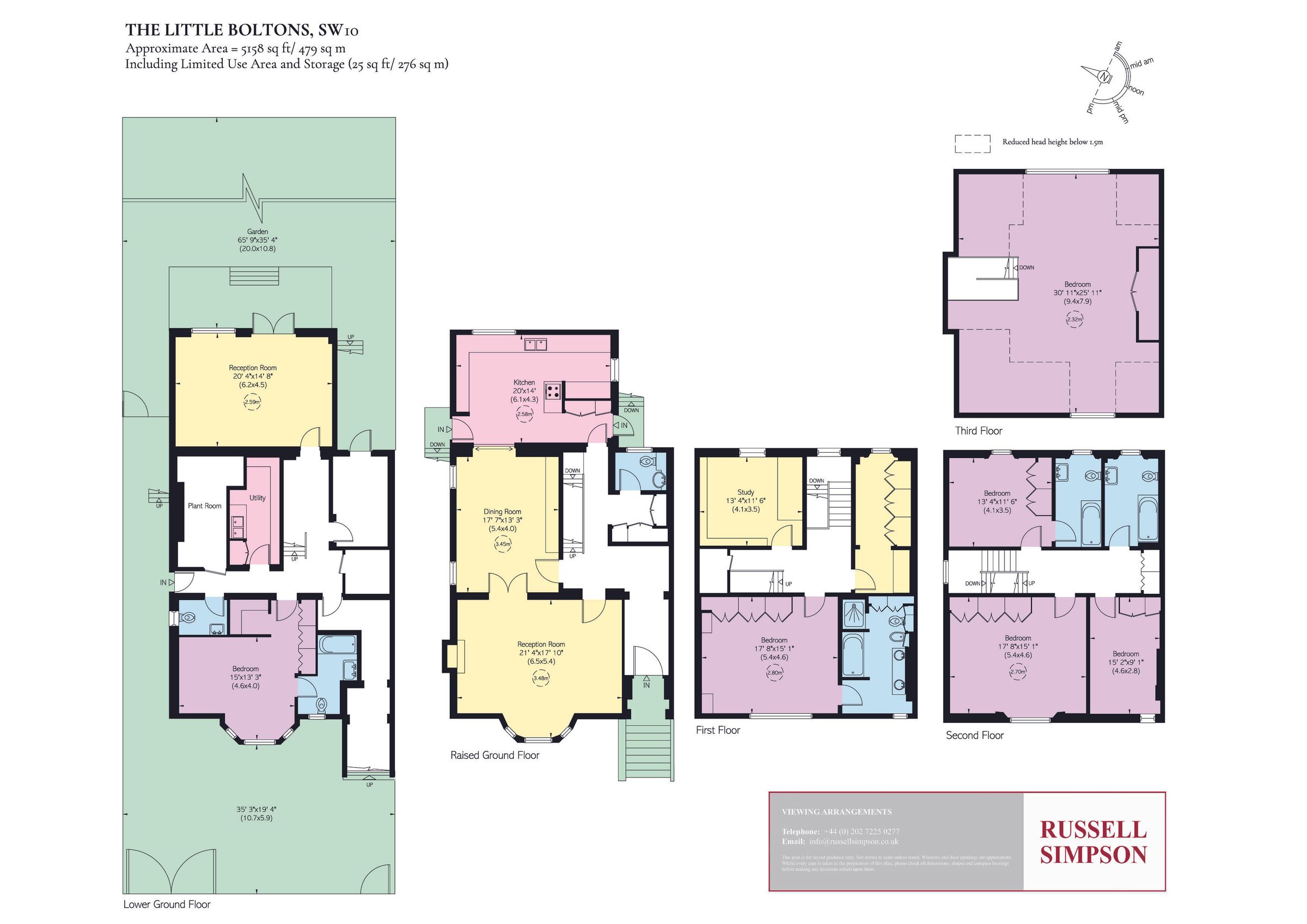 6 bed semidetached house for sale in The Little Boltons, Chelsea