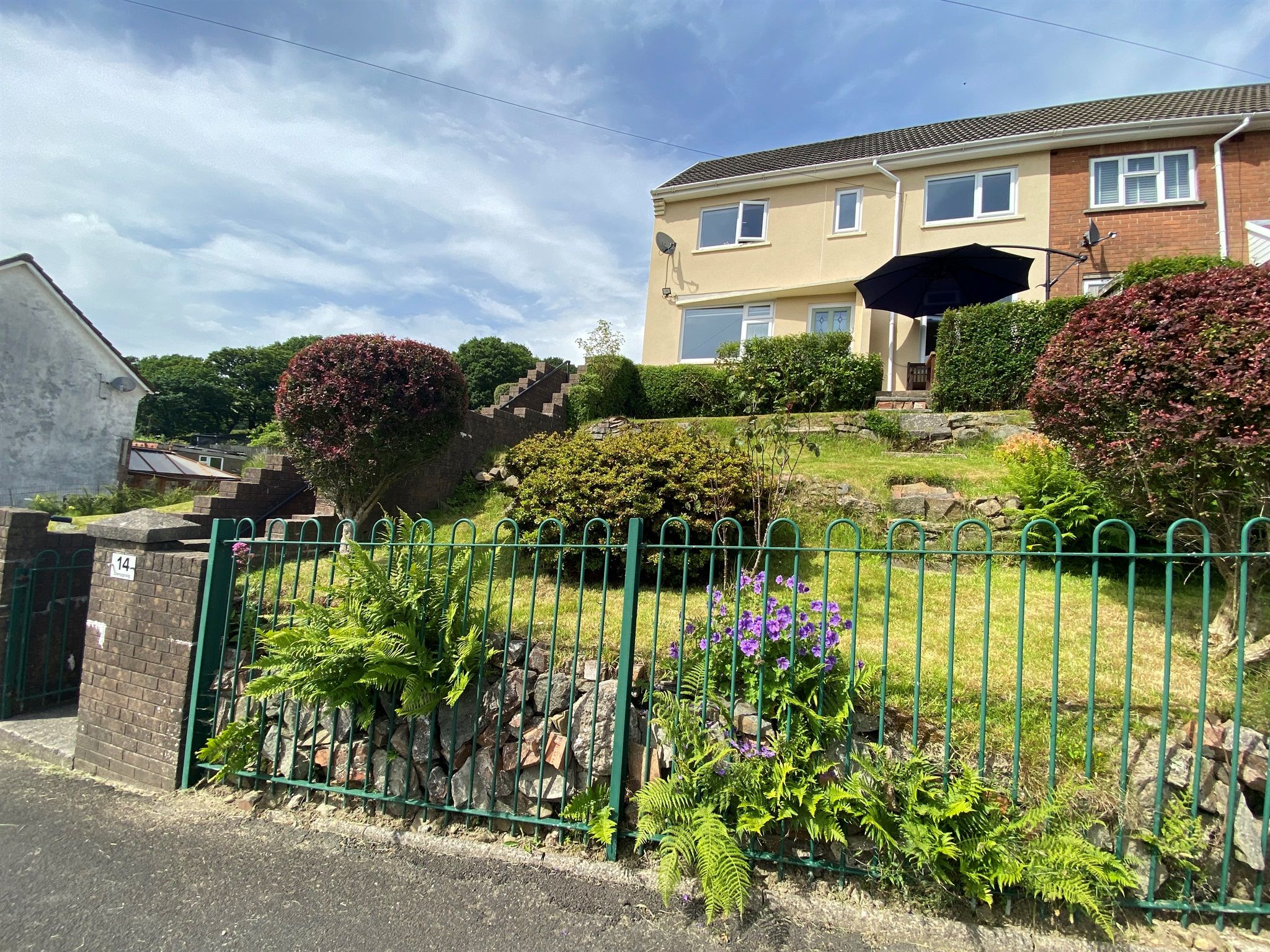 3 bed semidetached house for sale in Danygraig, Ystrad, Pentre CF41