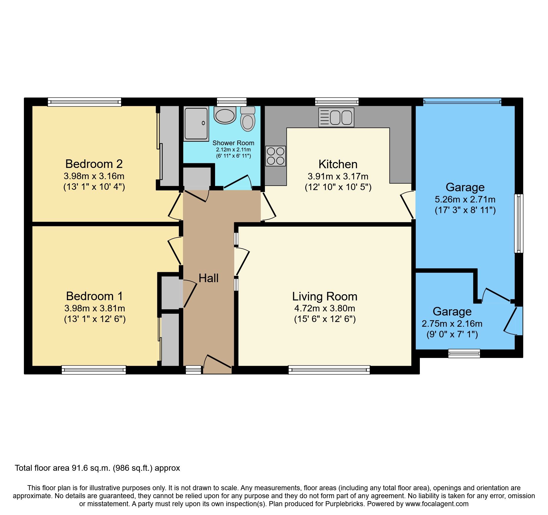 2 bed detached bungalow for sale in Grant Street, Elgin IV30 Zoopla