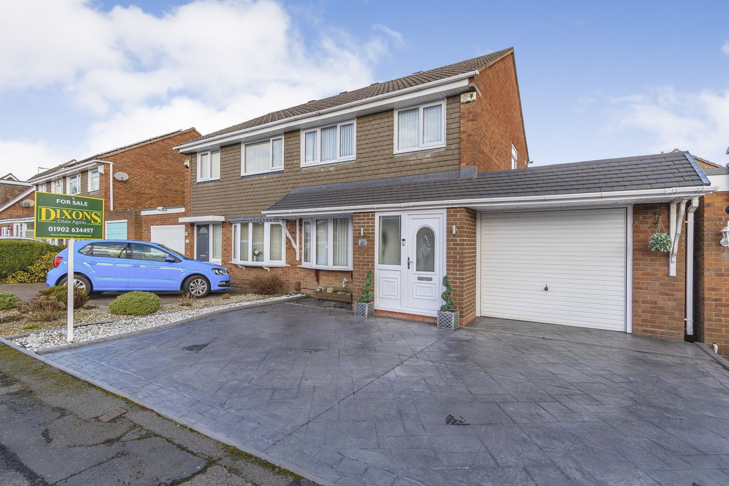 3 bed semidetached house for sale in Kewstoke Road, Willenhall, West