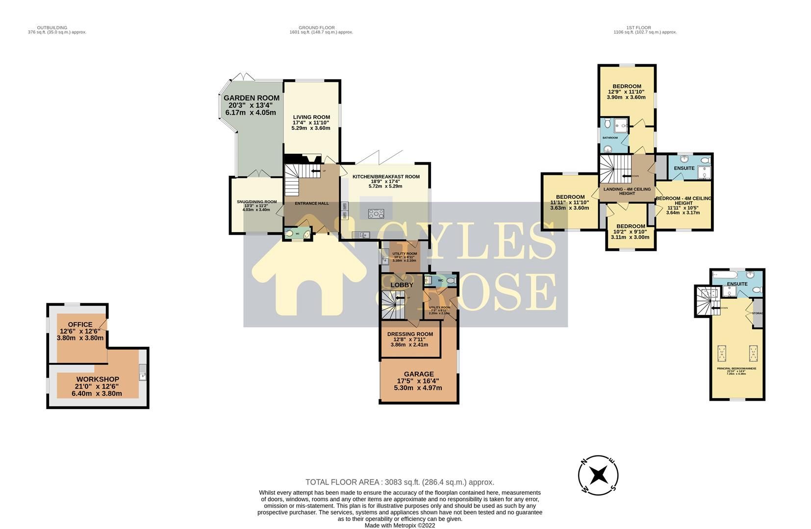 5 bed detached house for sale in Layer Road, Abberton, Colchester CO5