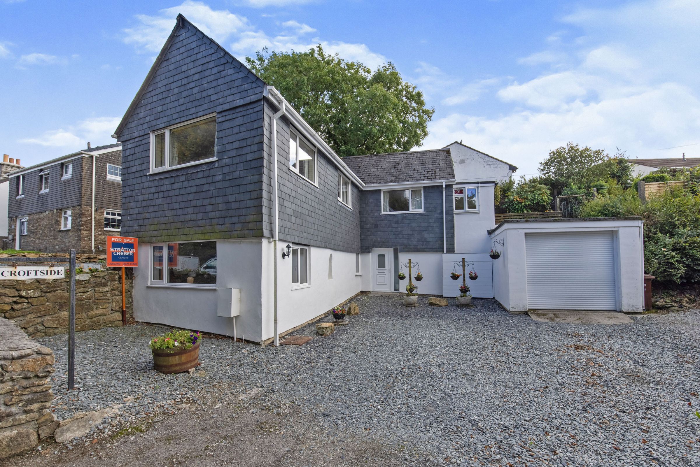 4 bed detached house for sale in Fore Street, St. Cleer, Liskeard