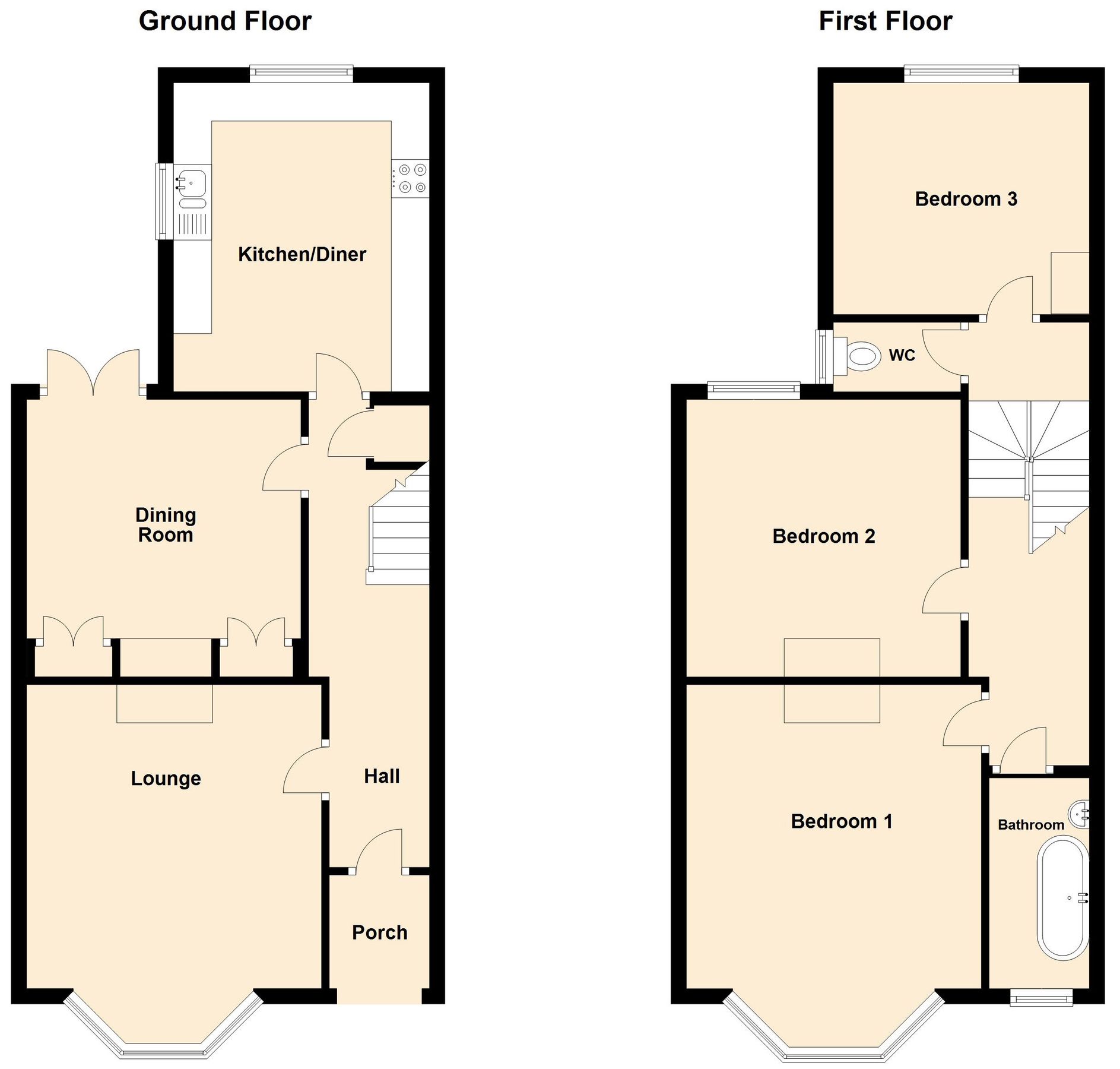 3 bed semidetached house for sale in St Johns Road, Shanklin, Isle Of