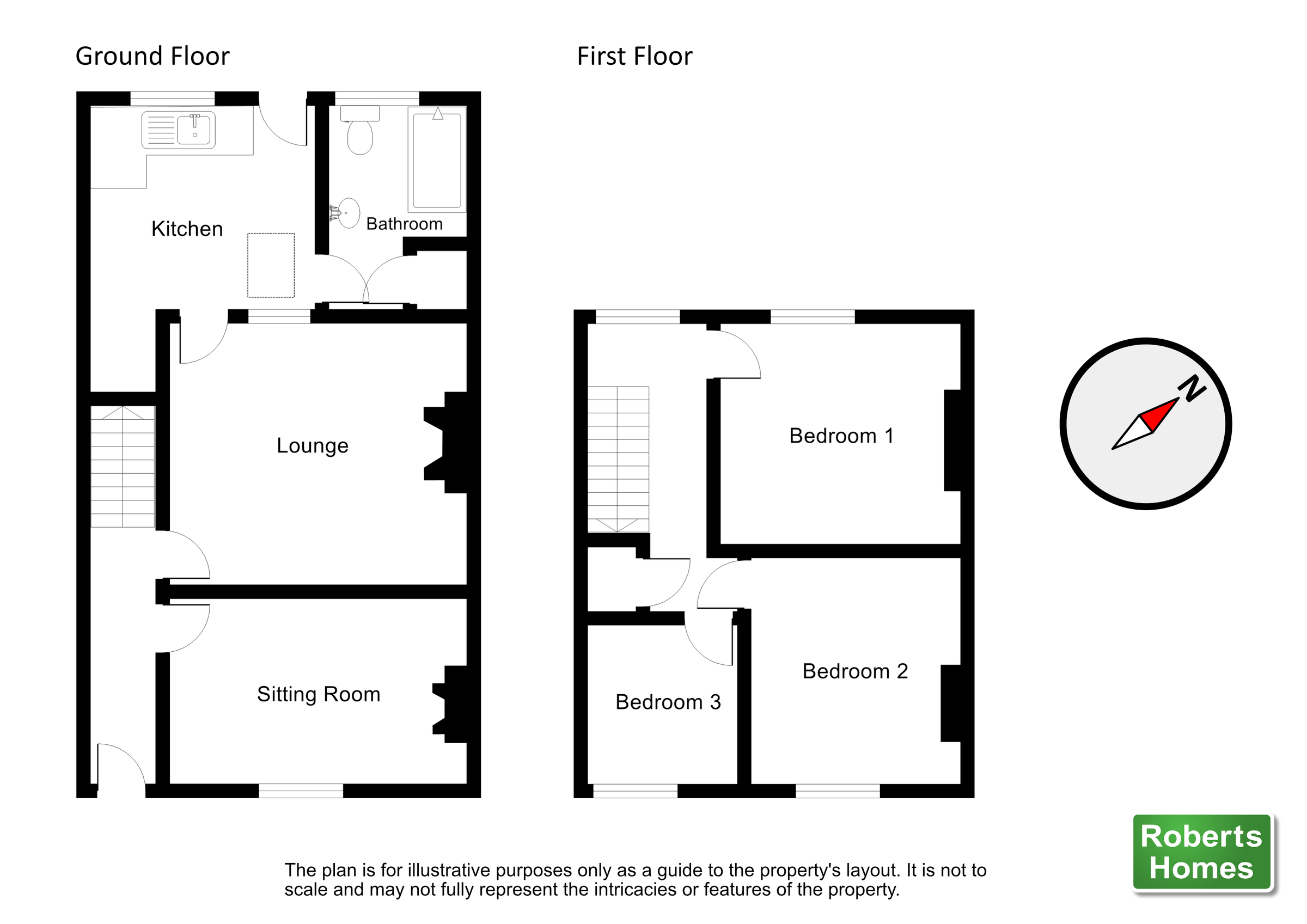 3 bed terraced house for sale in Brecon Road, Ystradgynlais, Swansea