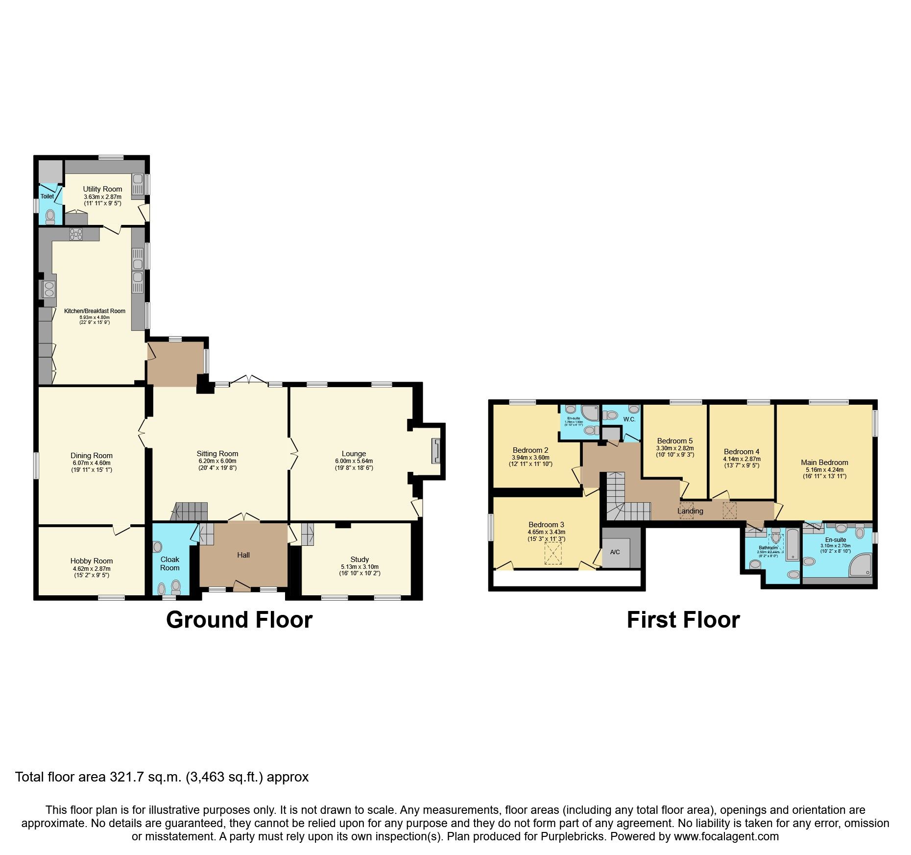5 bed detached house for sale in Melton Road, Waltham On The Wolds LE14
