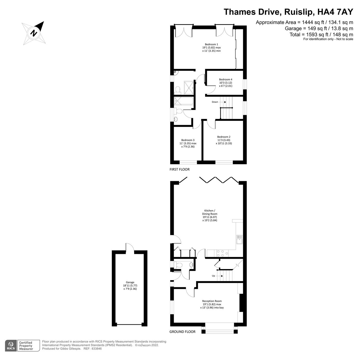 4 bed detached house for sale in Thames Drive, Ruislip HA4 Zoopla