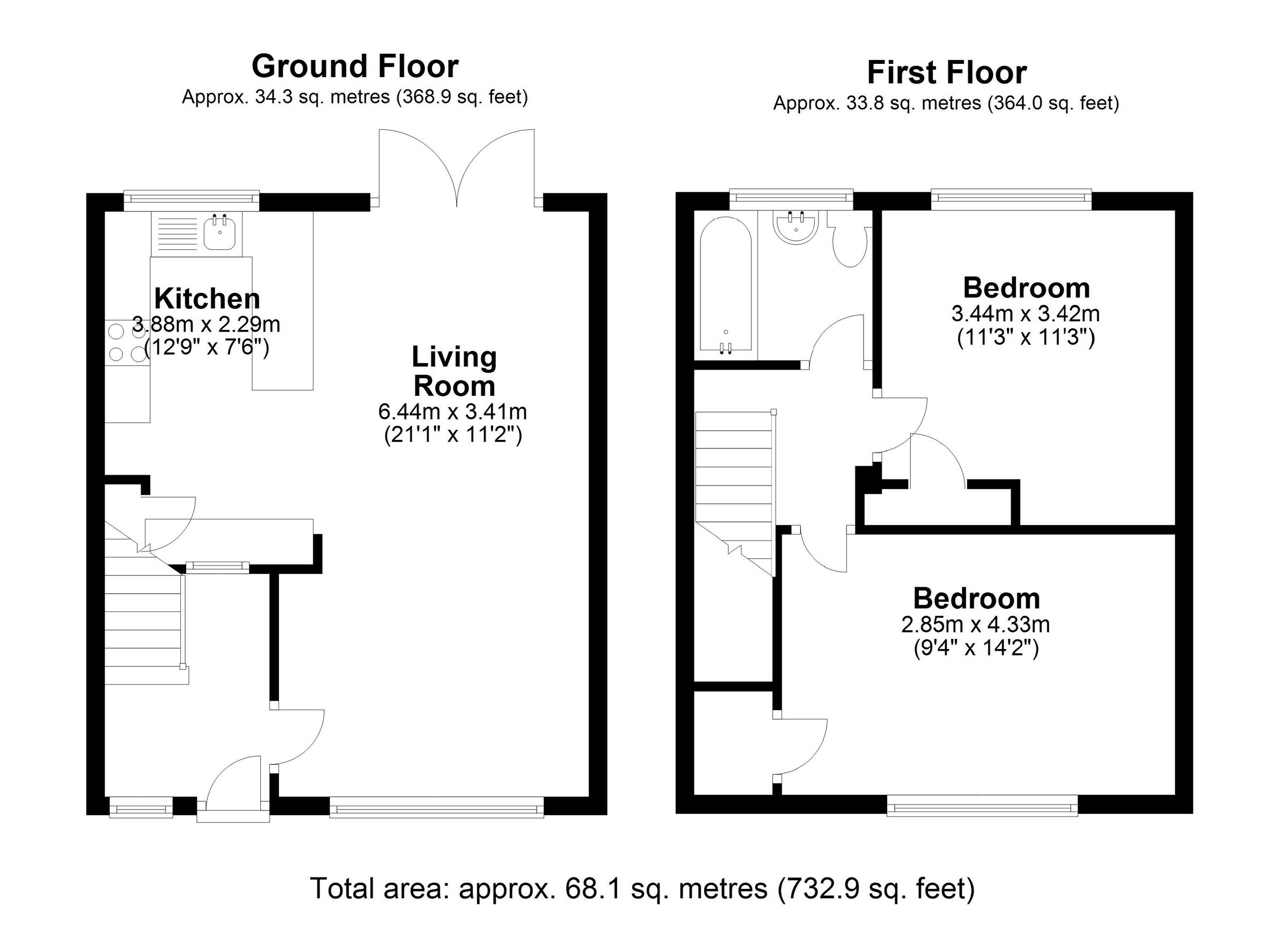 2 bed end terrace house for sale in Kent Way, Surbiton KT6 Zoopla