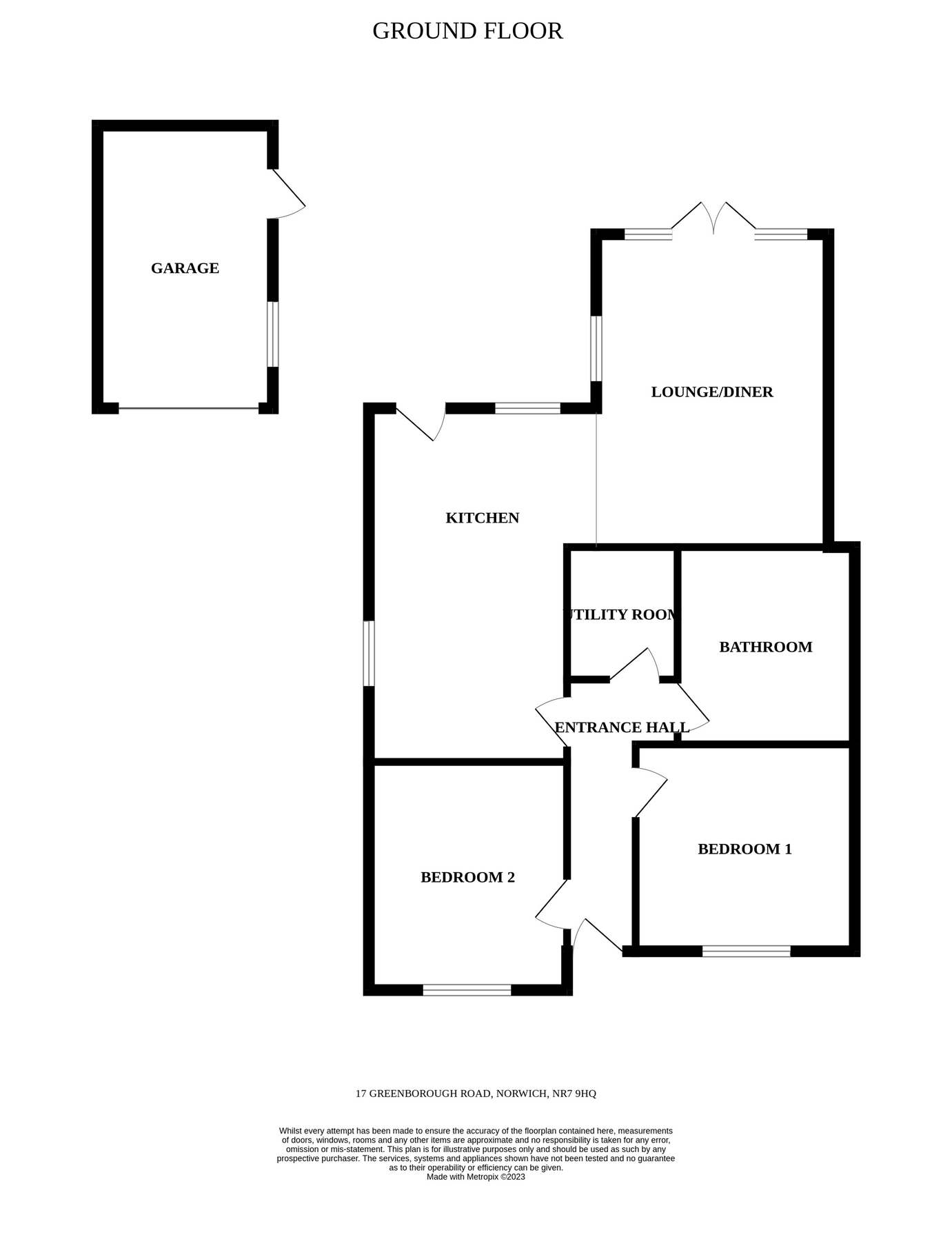 2 bed semidetached bungalow for sale in Greenborough Road, Sprowston, Norwich NR7 Zoopla