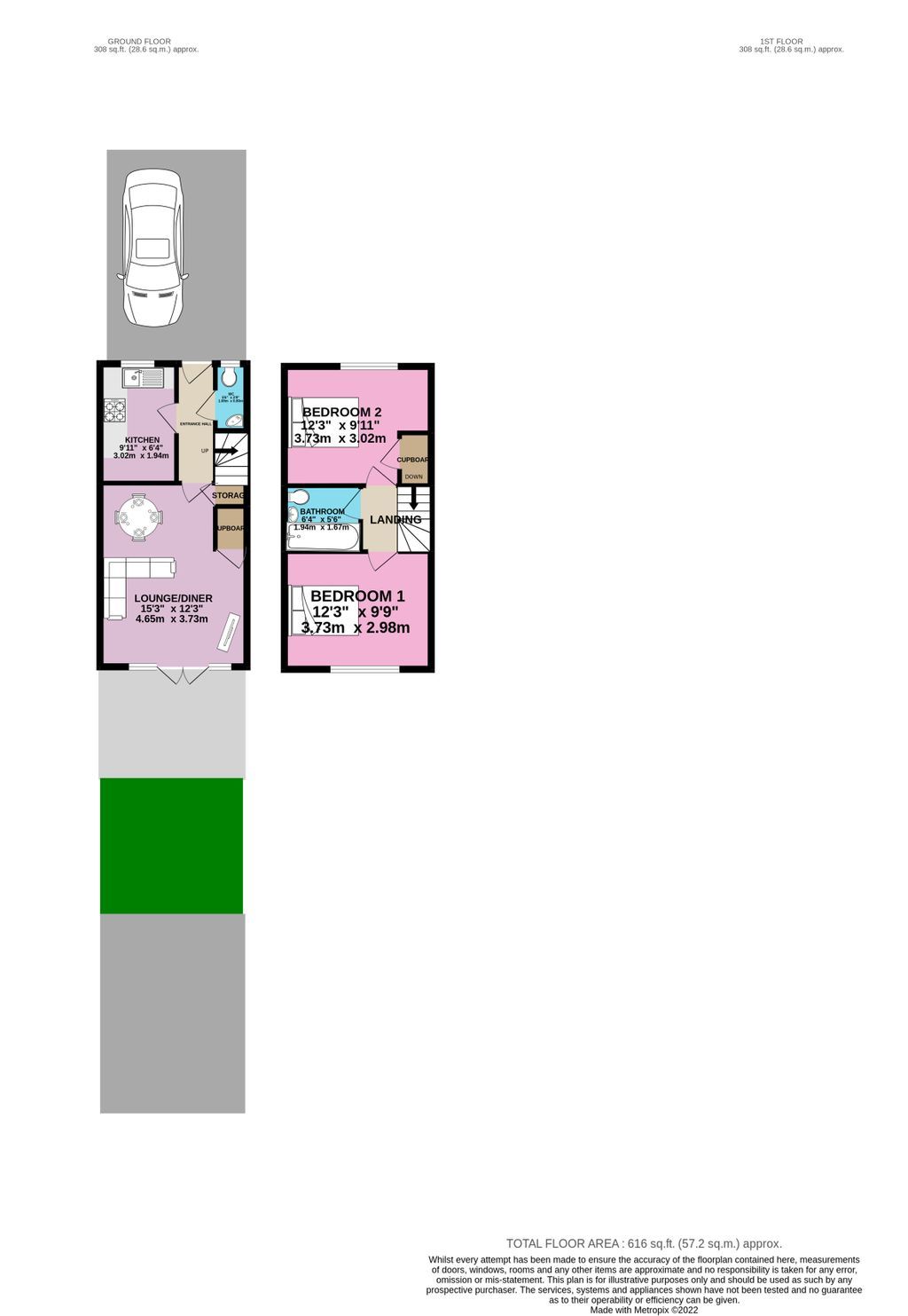 2 bed terraced house for sale in Pools Brook Park, Kingswood, Hull HU7