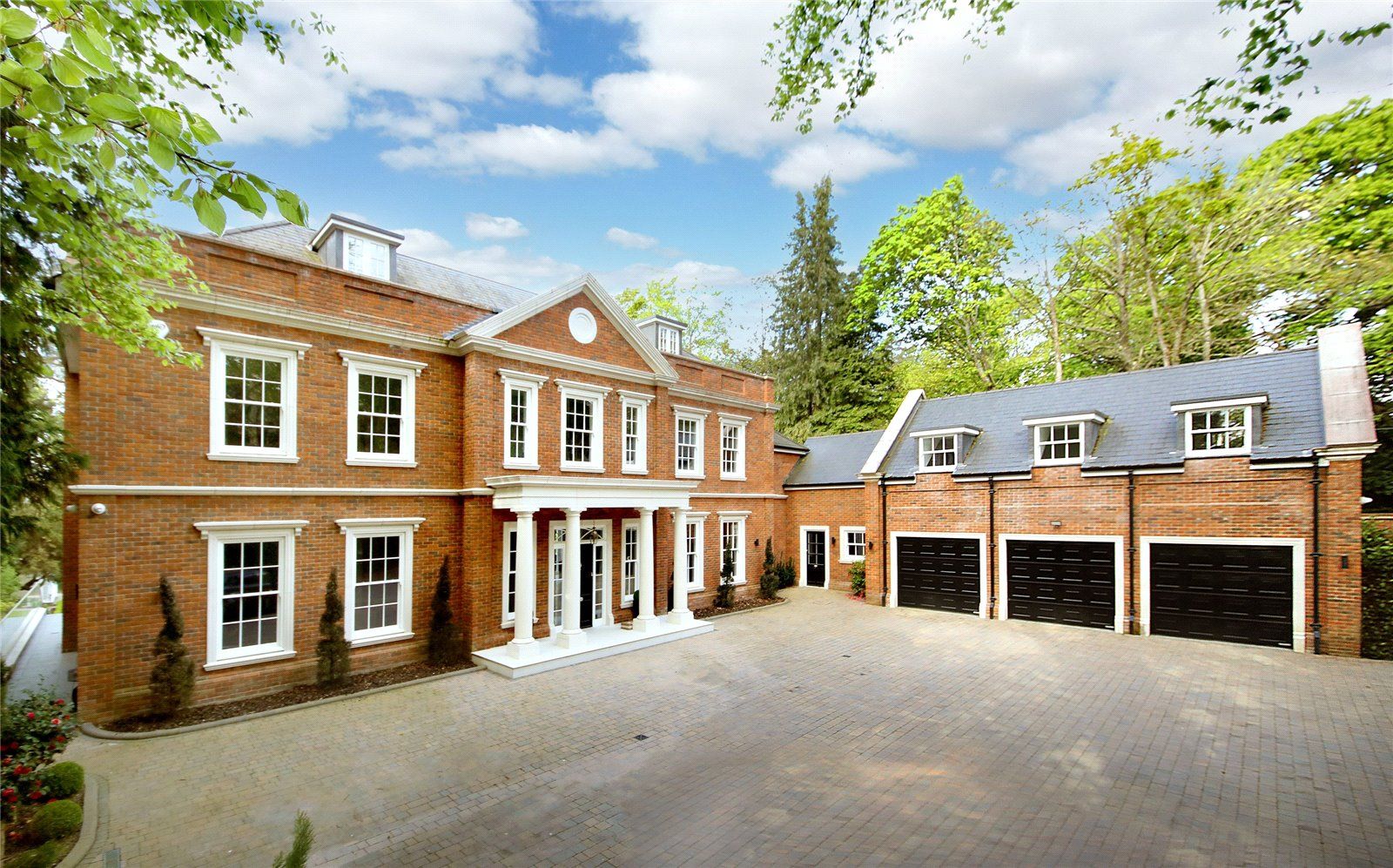New home, 6 bed detached house for sale in Callow Hill, Virginia Water