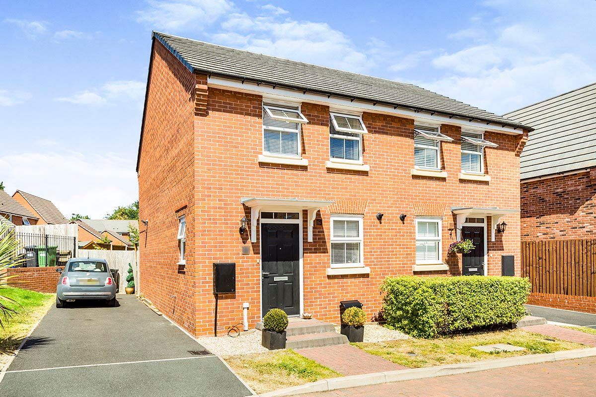 2 bed semidetached house for sale in Glentworth View, Morda, Oswestry
