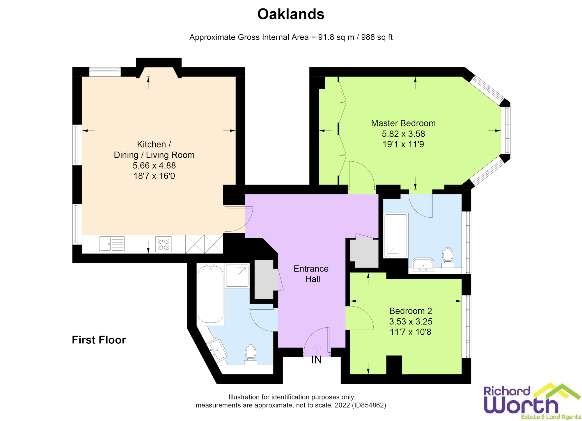 2 bed flat for sale in Popeswood Road, Binfield RG42 Zoopla