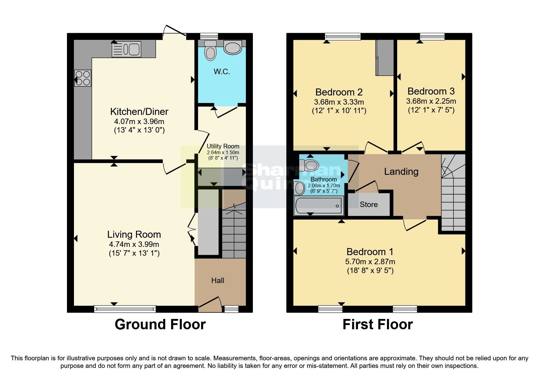 3 bed end terrace house for sale in Northrop Road, Trumpington