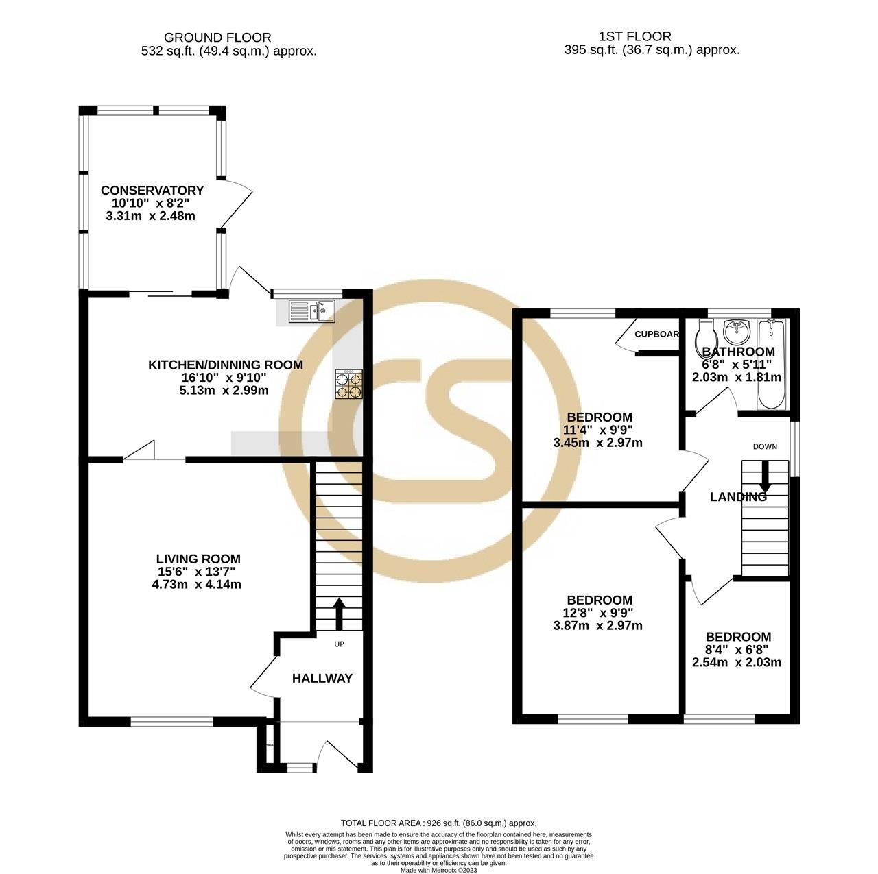 3 bed semidetached house for sale in Maureen Close, Parkstone, Poole
