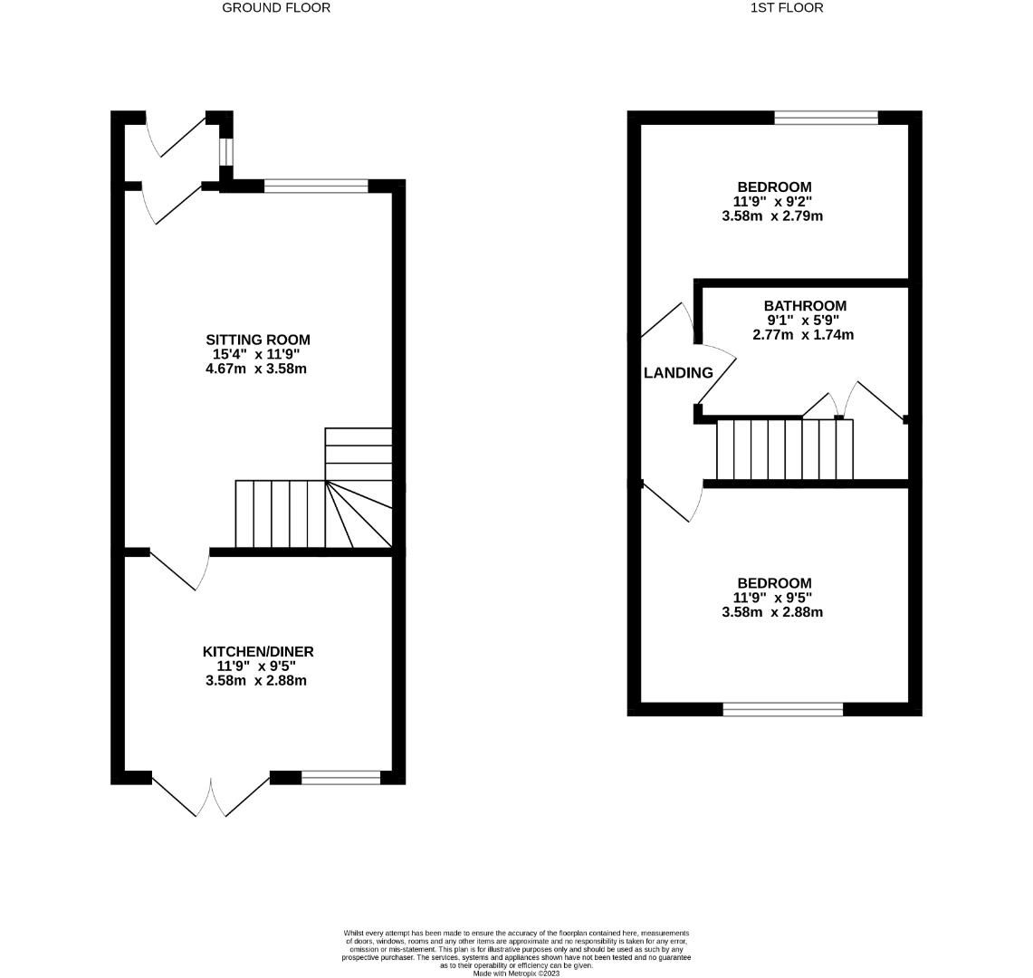 2 bed terraced house for sale in Essella Park, Essella Road, Ashford