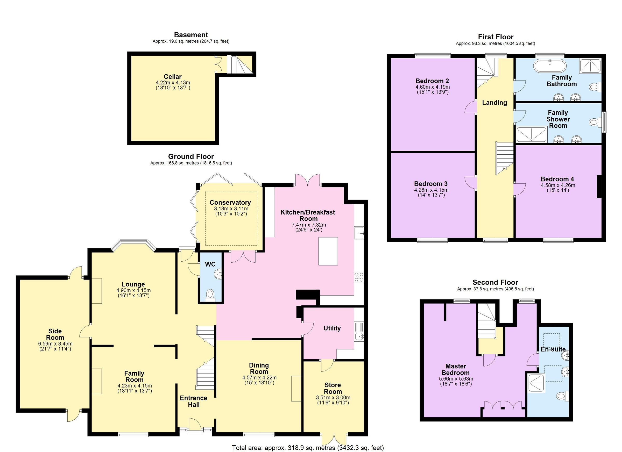 4 bed detached house for sale in Wellington Road, Edgbaston, Birmingham