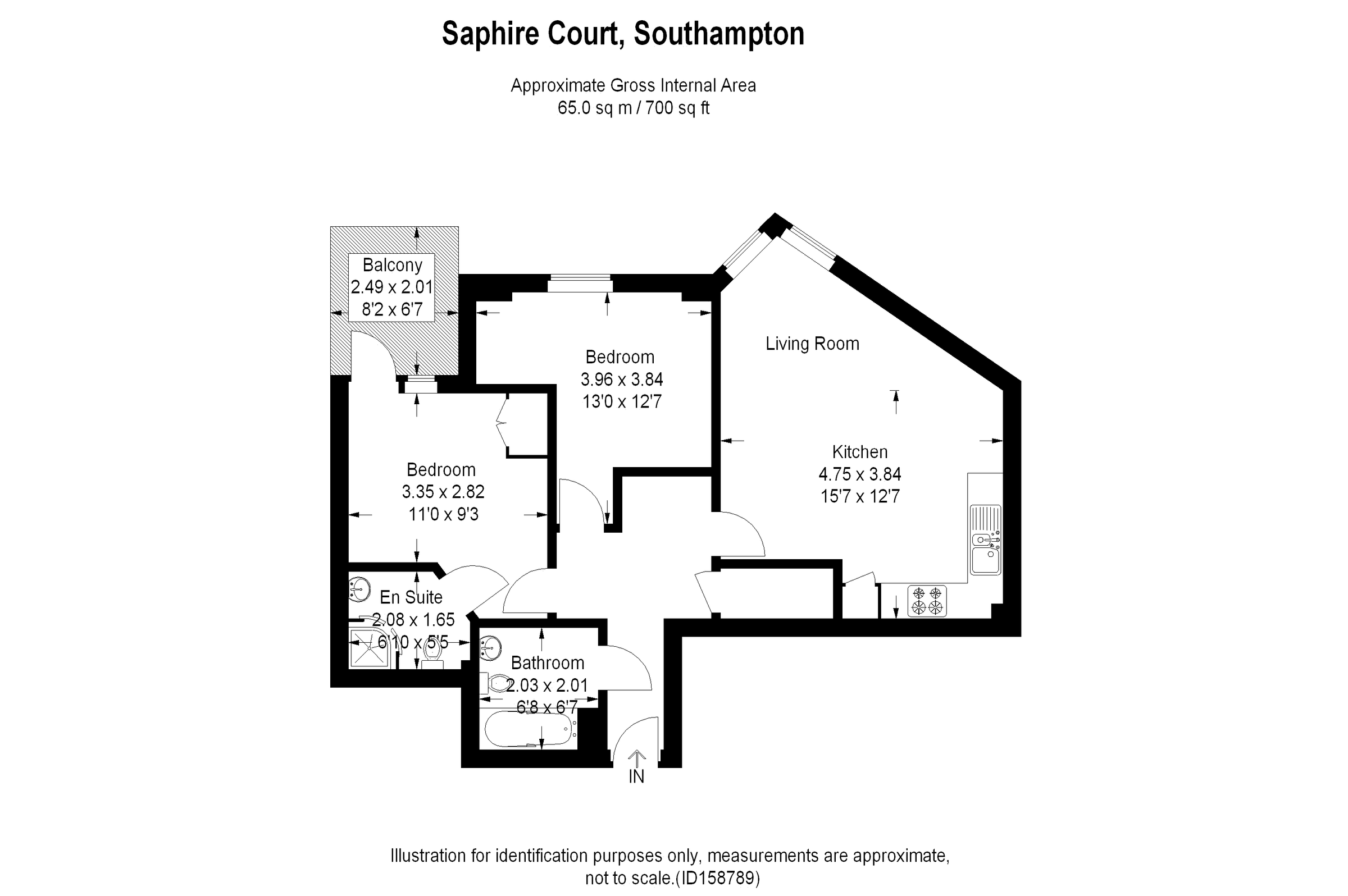 2 bed flat to rent in Sapphire Court, Ocean Village, Southampton SO14 Zoopla