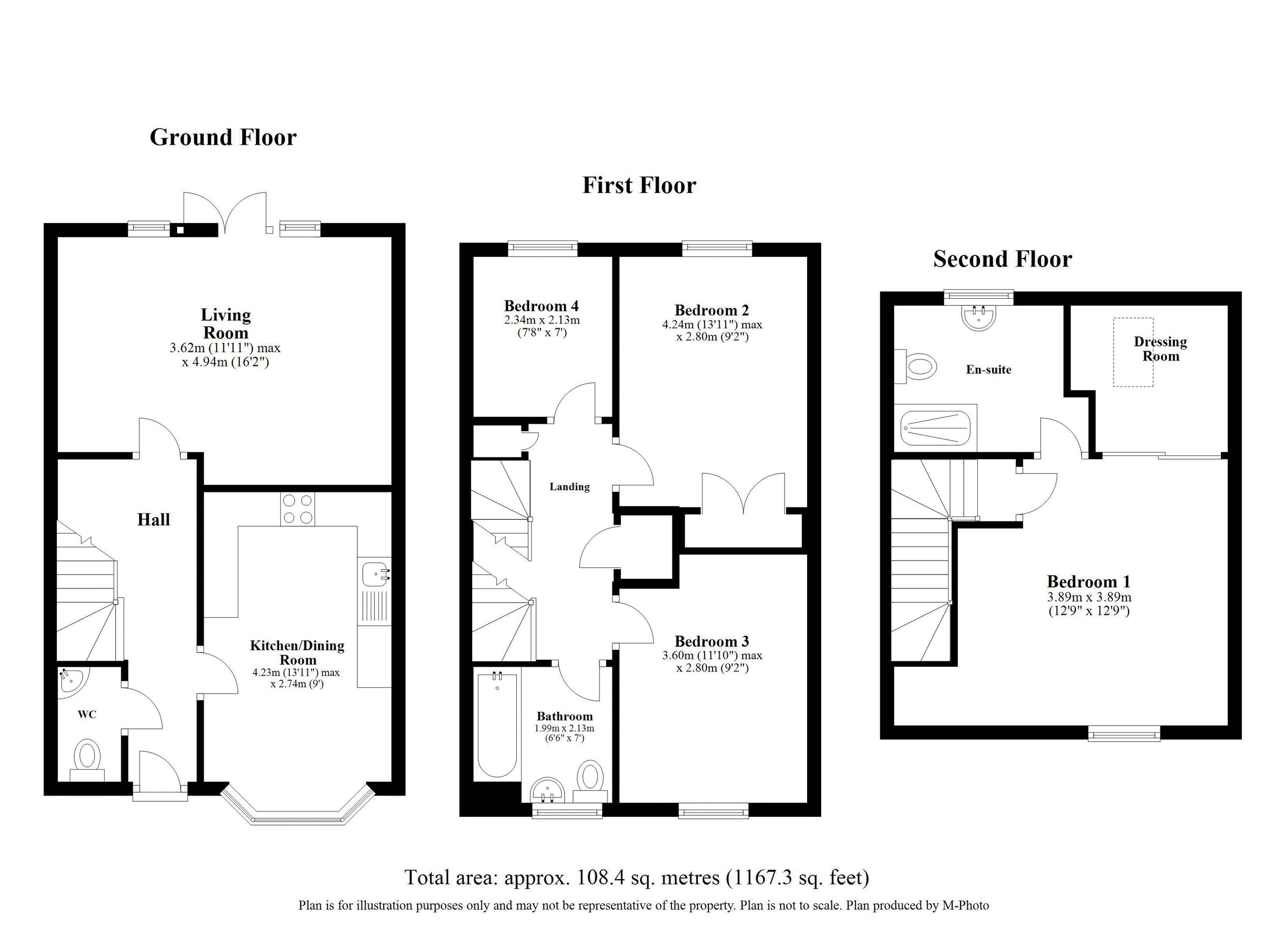 4 bed terraced house for sale in Apollo Avenue, Cardea, Peterborough