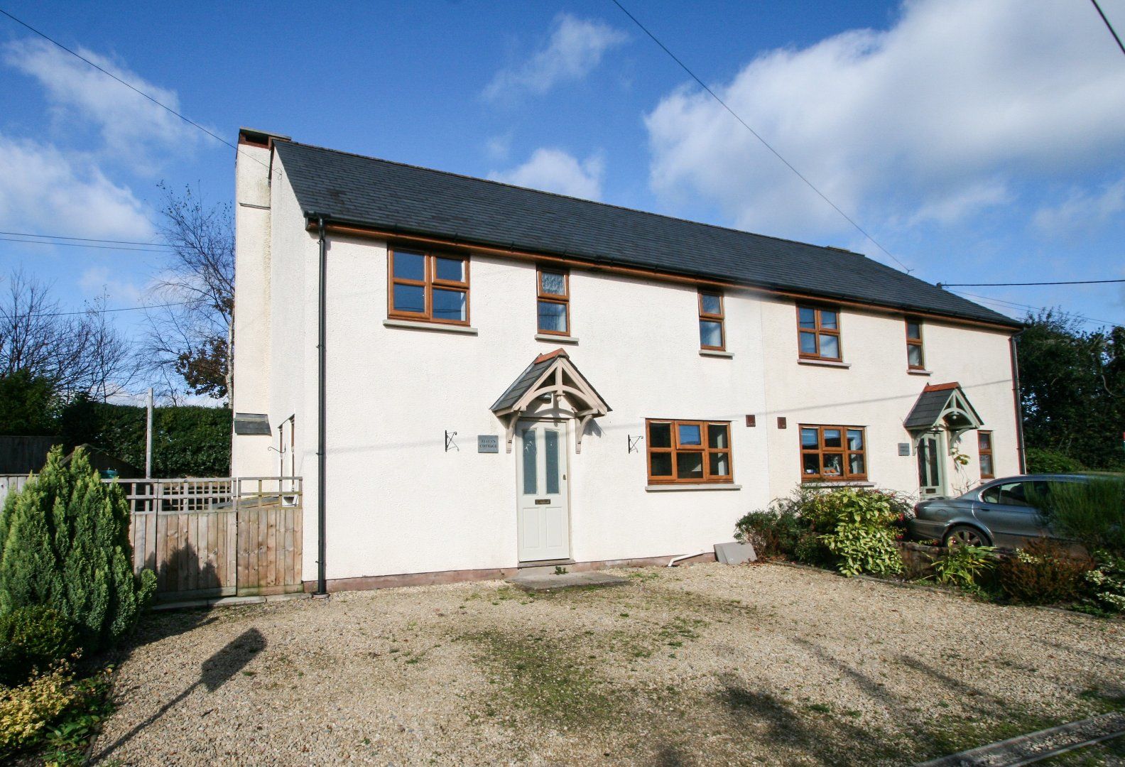3 bed semidetached house for sale in Clayhanger, Tiverton, Devon EX16