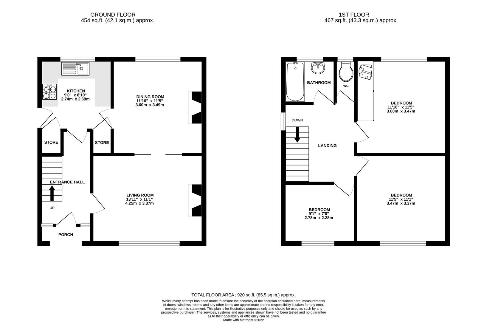 3 bed detached house for sale in Park House Road, Lower Pilsley