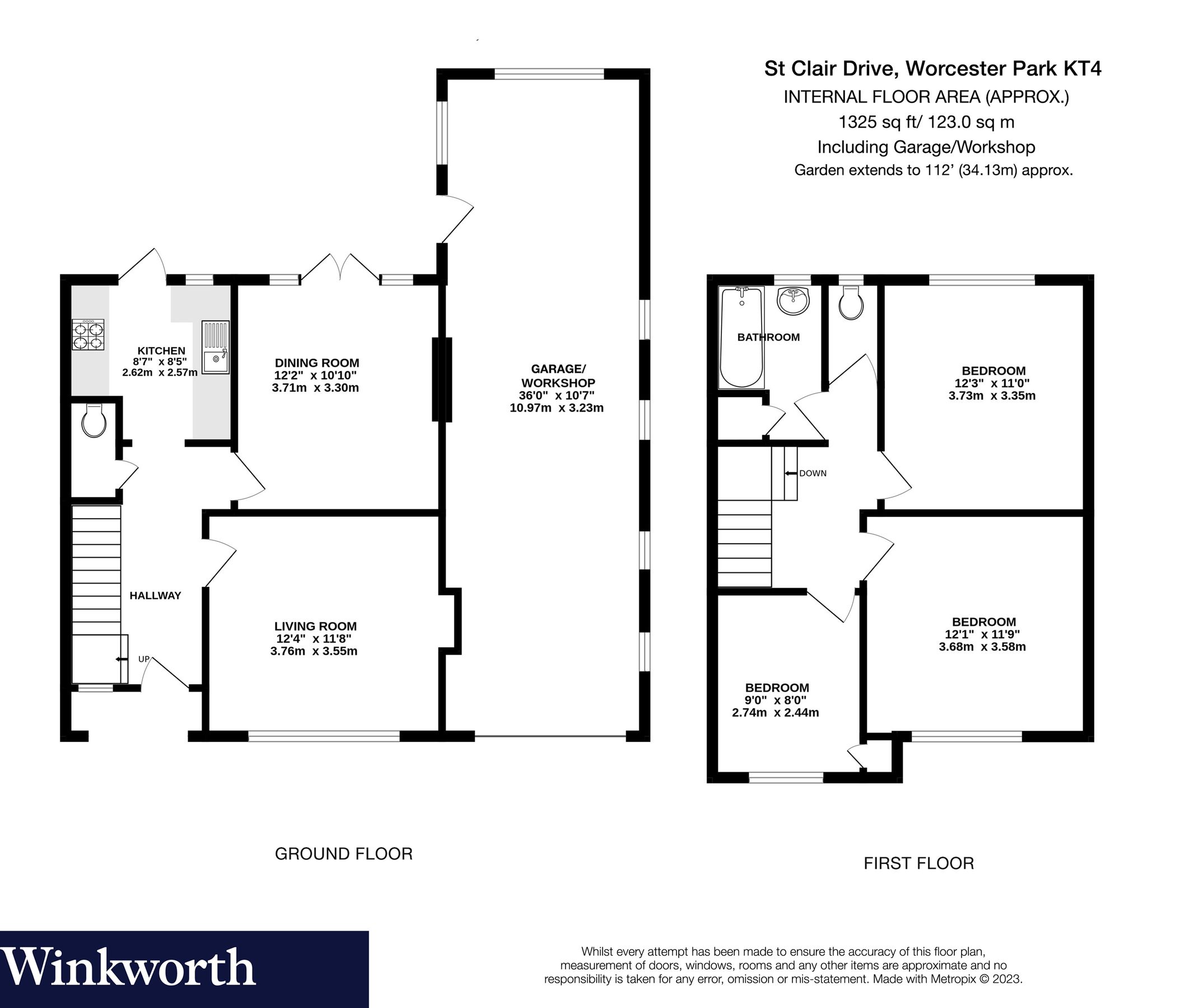 3 bed semidetached house for sale in St Clair Drive, Worcester Park KT4 Zoopla