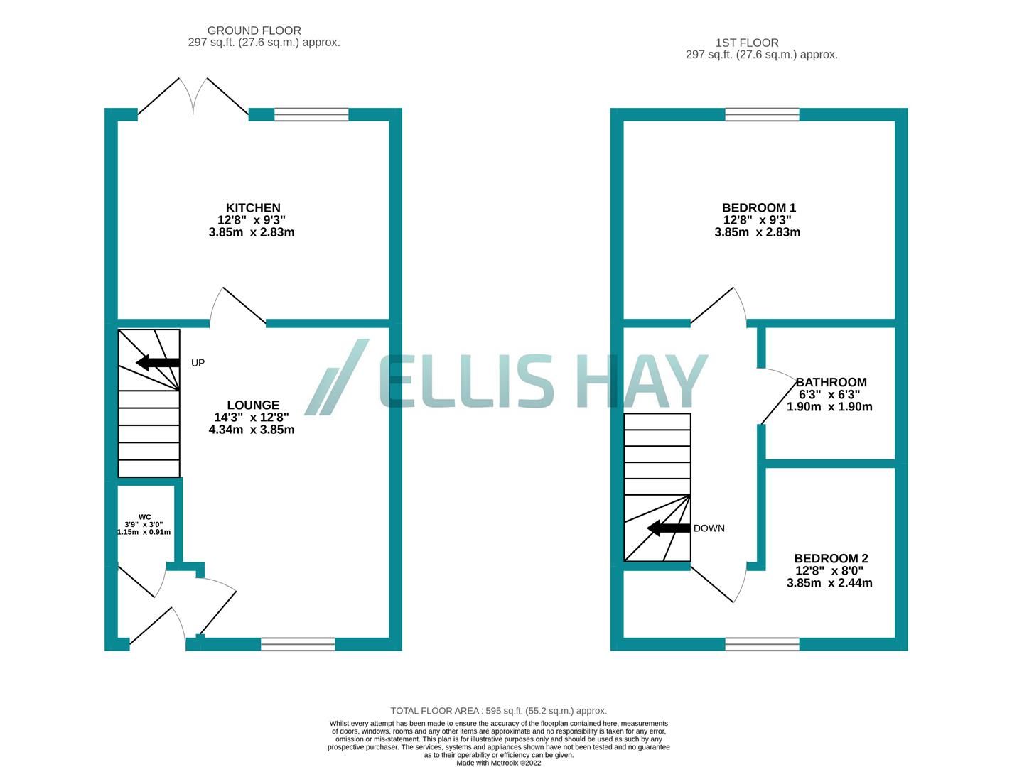 2 bed semidetached house for sale in Phoenix Drive, Scarborough YO12