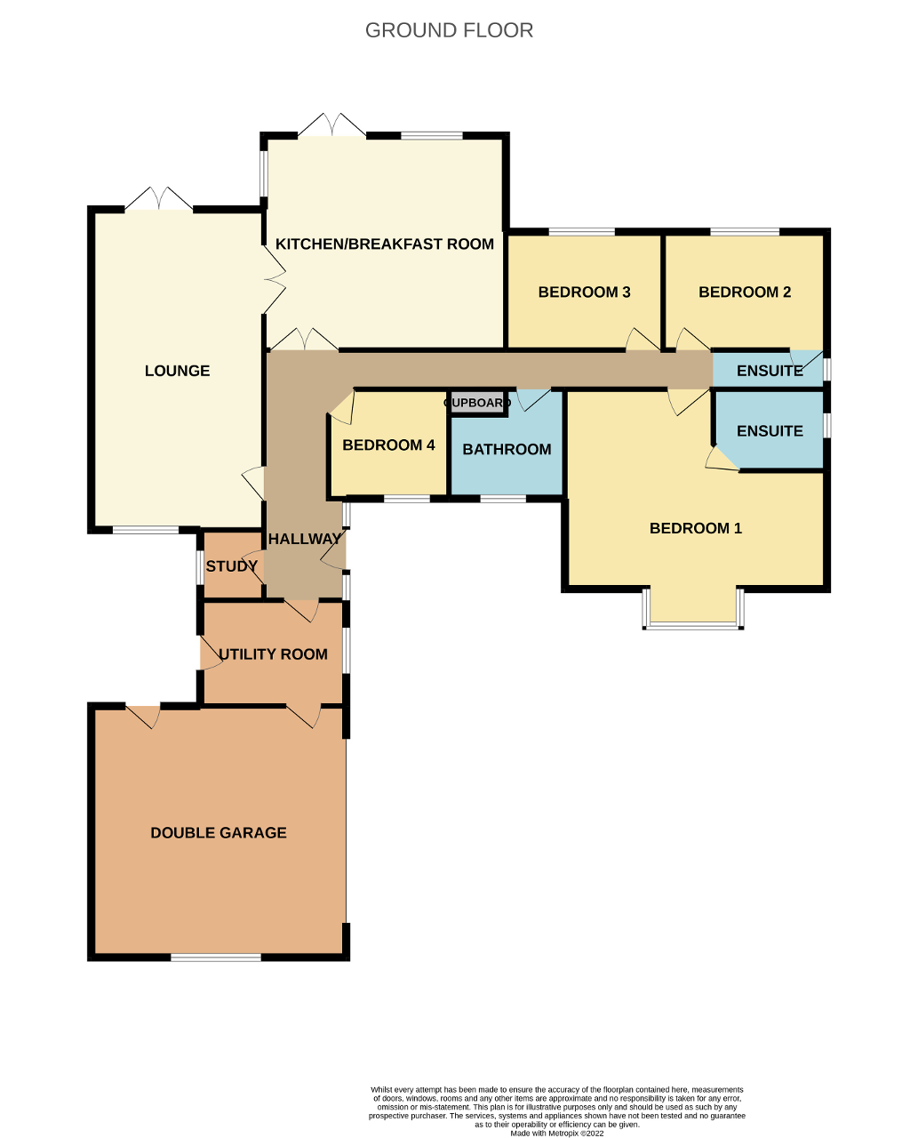 4 bed detached bungalow for sale in Breakleys Road, Desborough, Northants, Northamptonshire NN14