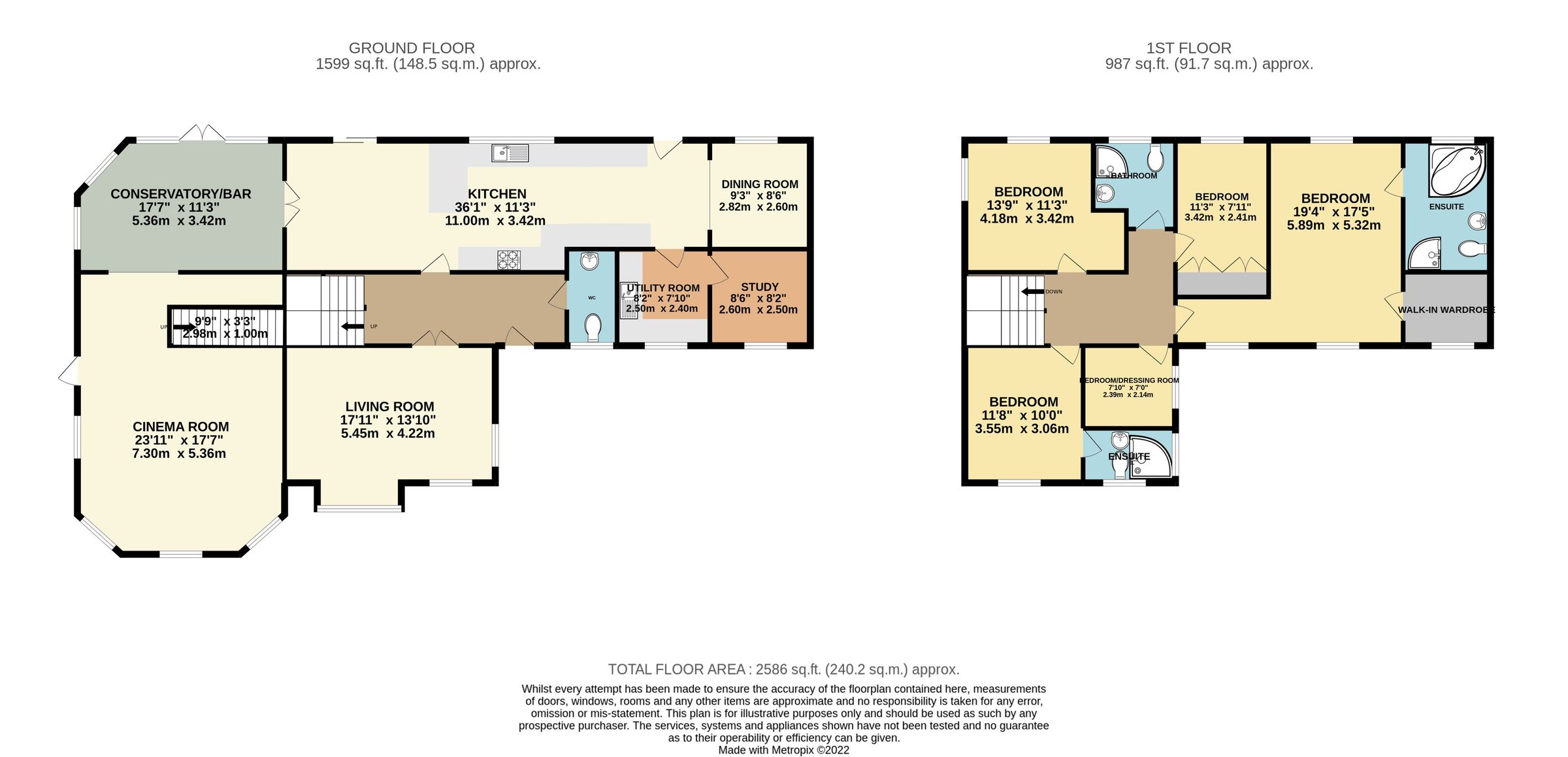 5 bed detached house for sale in Smiths Lane, Hindley Green, Wigan WN2