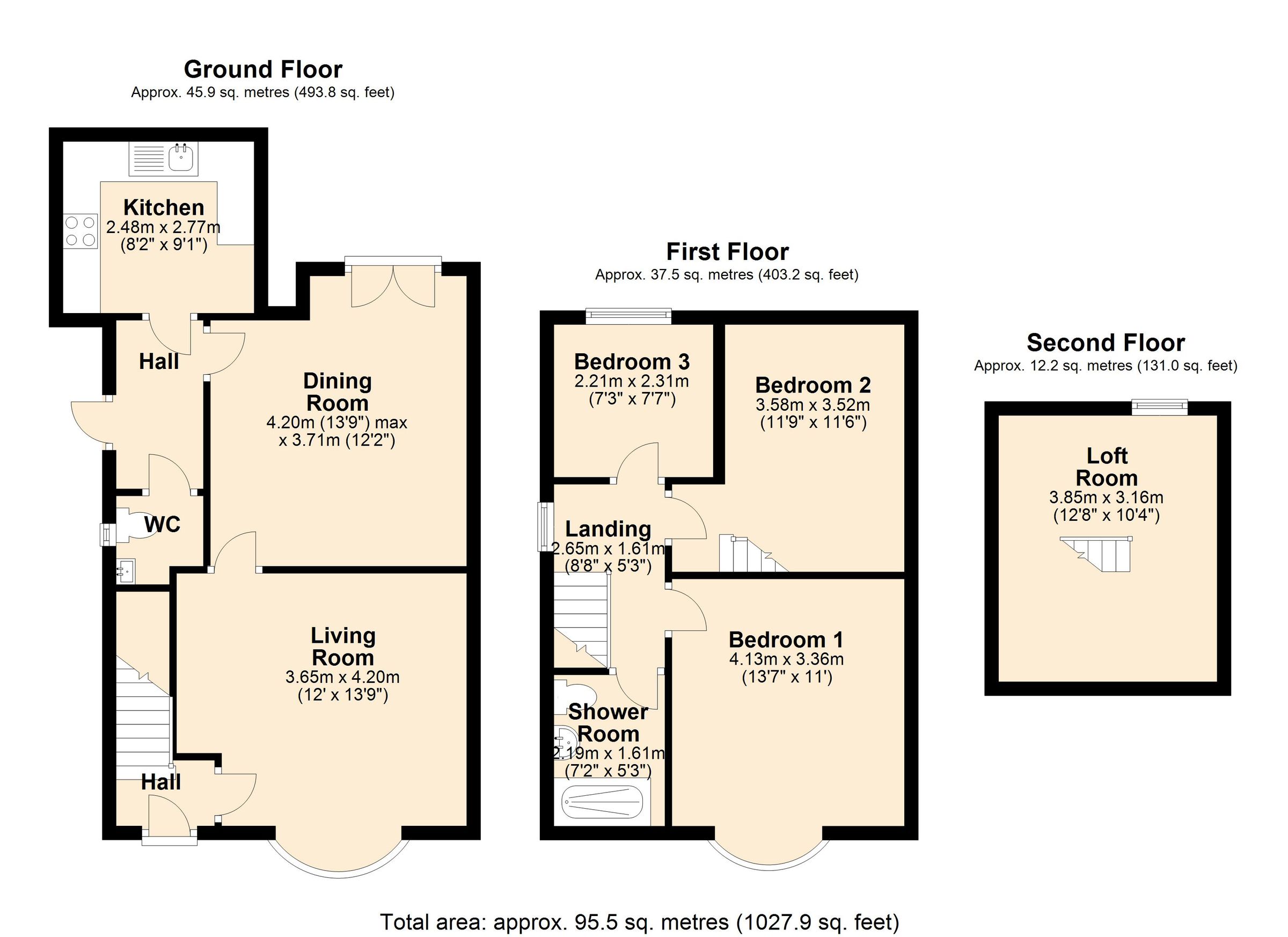 3 bed semidetached house for sale in Stopes Road, Little Lever, Bolton