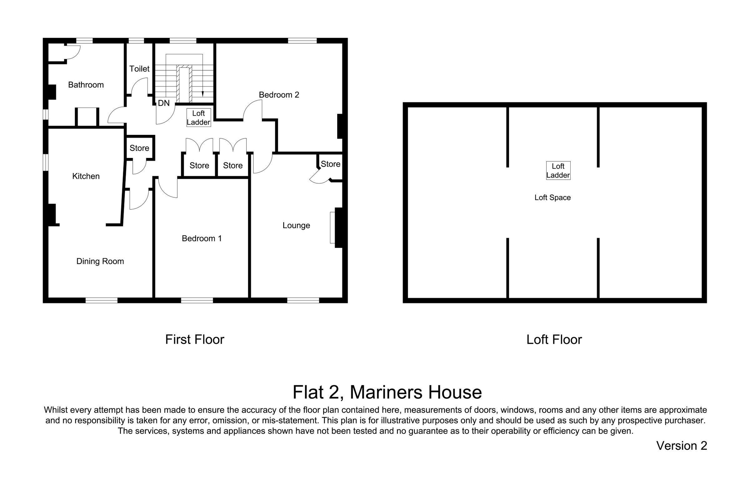 2 bed flat for sale in Mariners House, 6 Marine Road, Alnmouth NE66