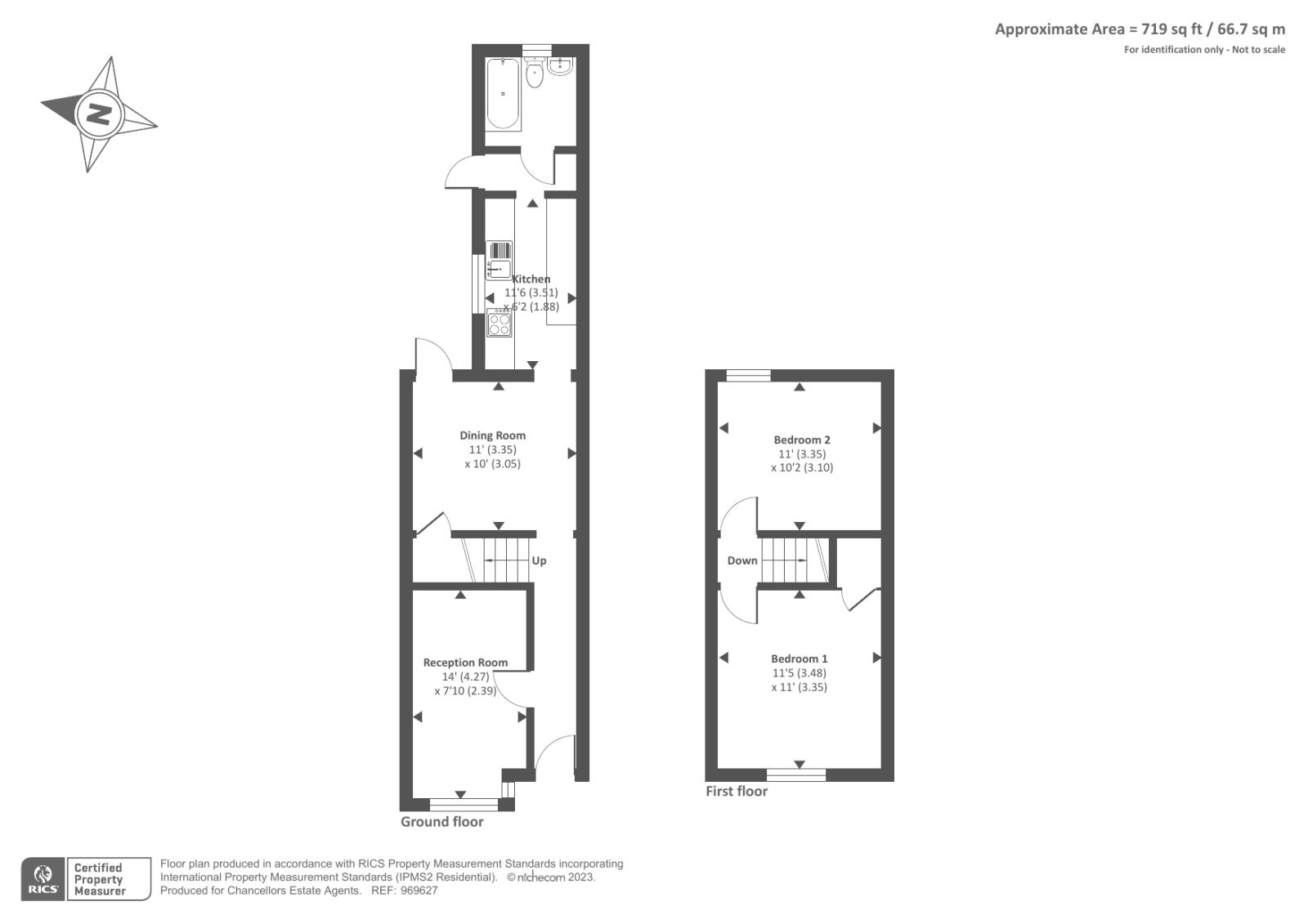 2 bed terraced house to rent in Wykeham Road, Reading RG6 Zoopla