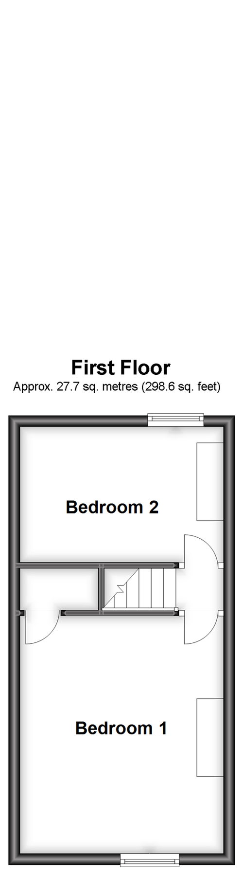 2 bed terraced house for sale in Windmill Lane, East Grinstead, West