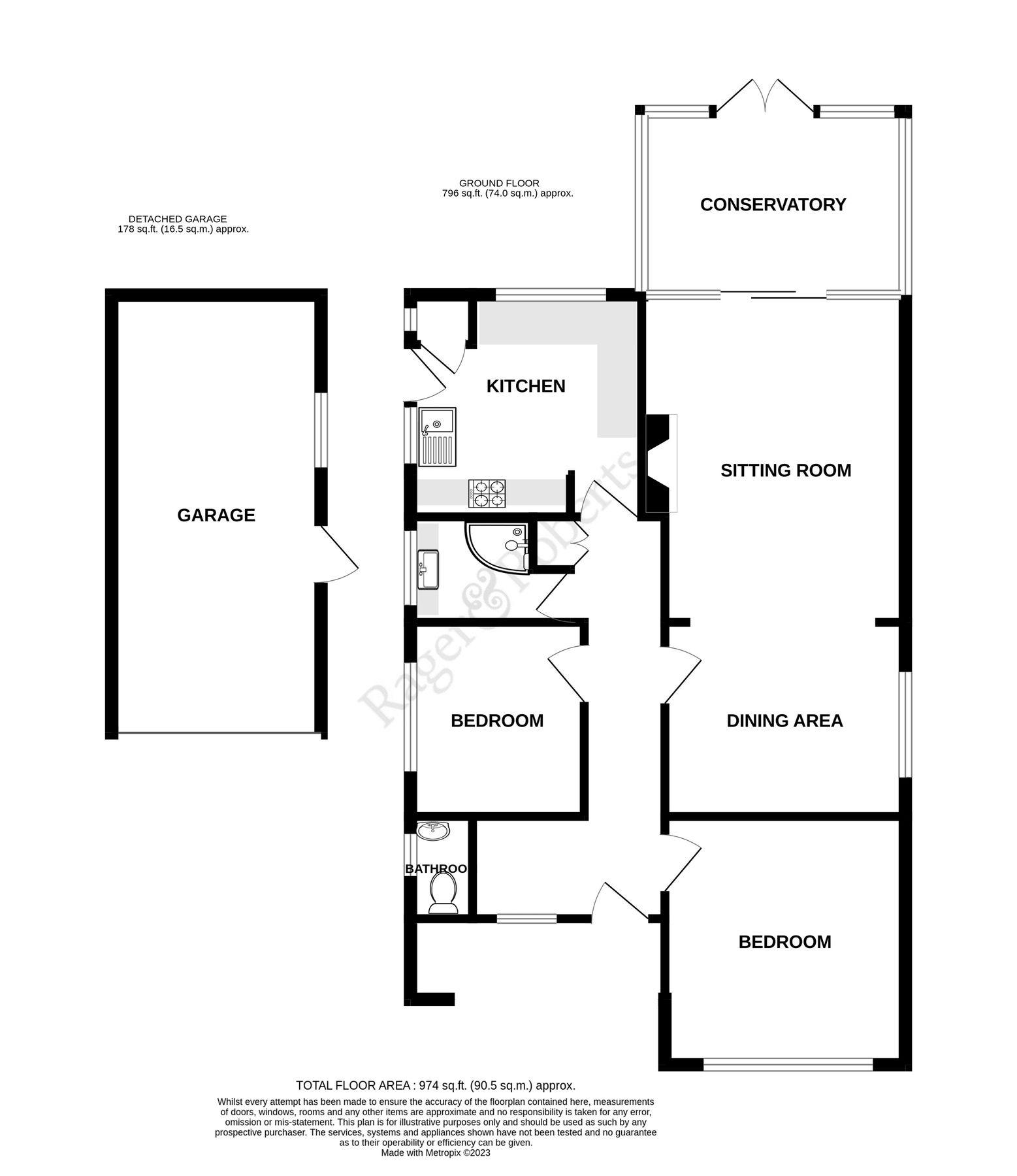 2 bed bungalow for sale in Westfield Road, Eastbourne, East Sussex BN21