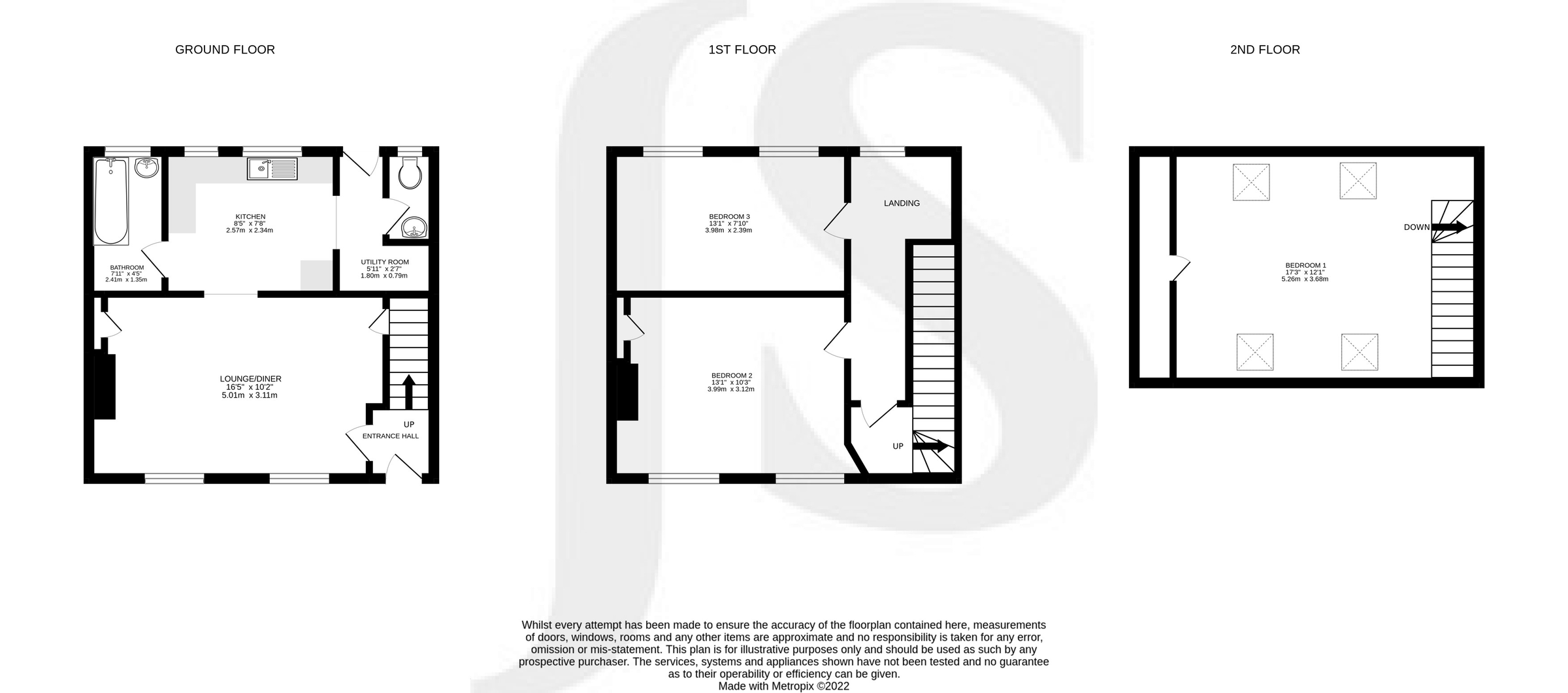 3 bed terraced house for sale in Clapham Common, Clapham, Worthing BN13