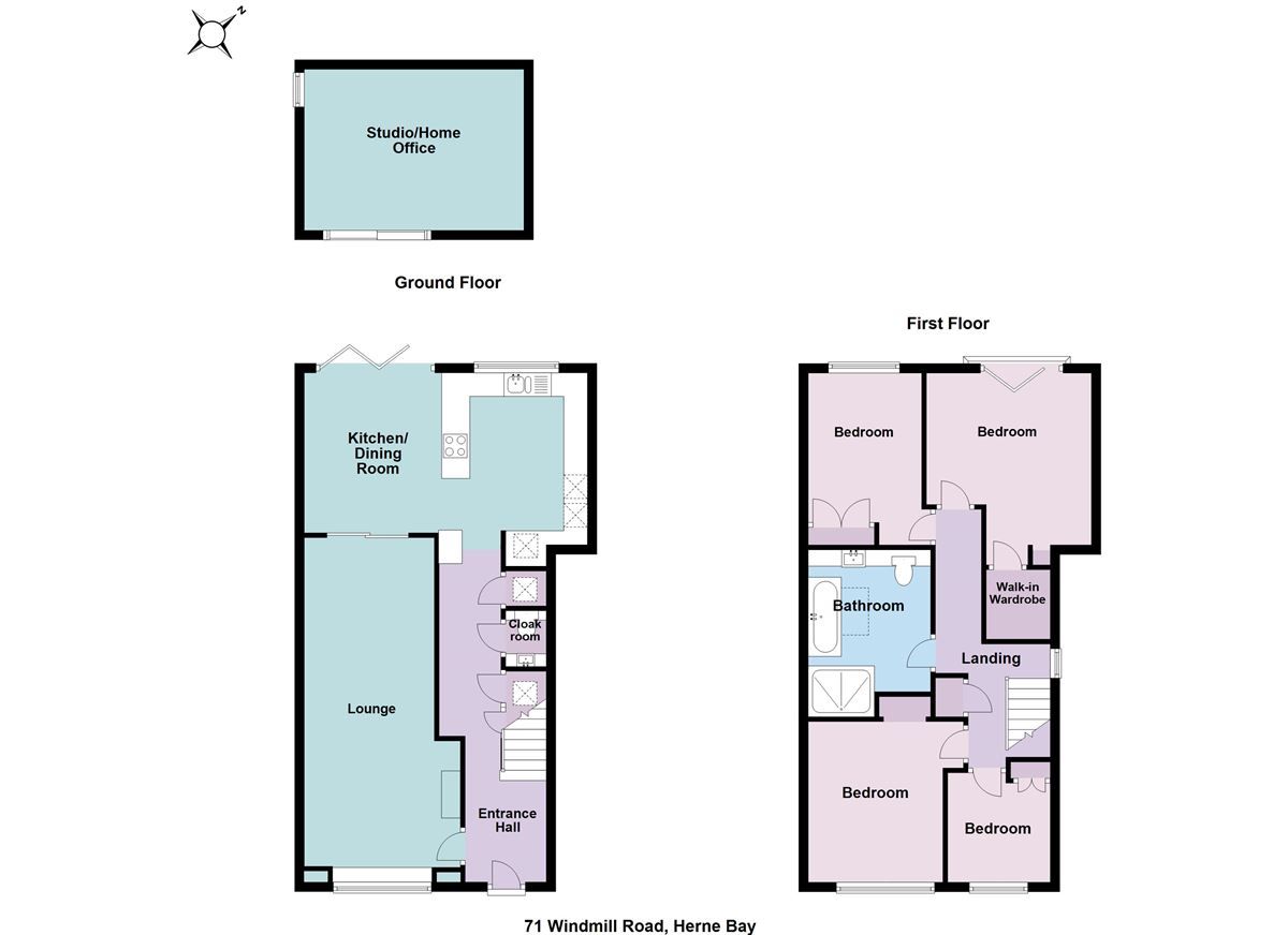 4 bed semidetached house for sale in Windmill Road, Herne Bay CT6 Zoopla