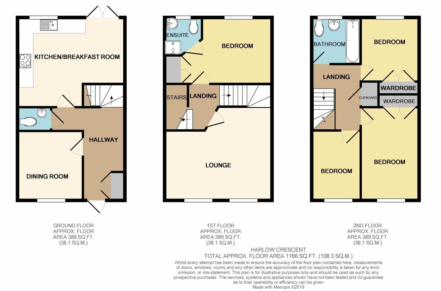 4 bed town house to rent in Harlow Crescent, Oxley Park, Milton Keynes