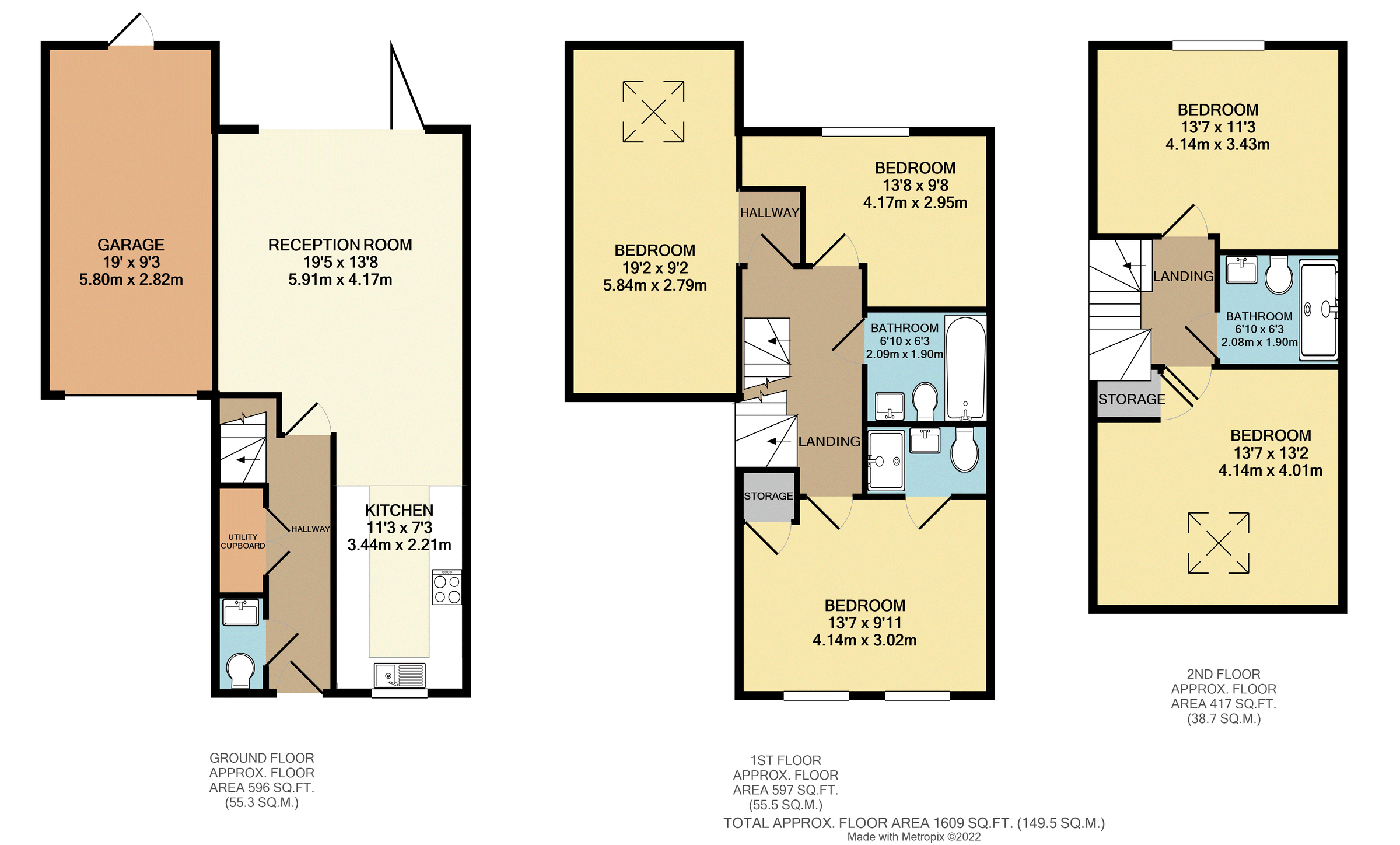 5 bed end terrace house for sale in Litfield Court, Highridge, Bristol