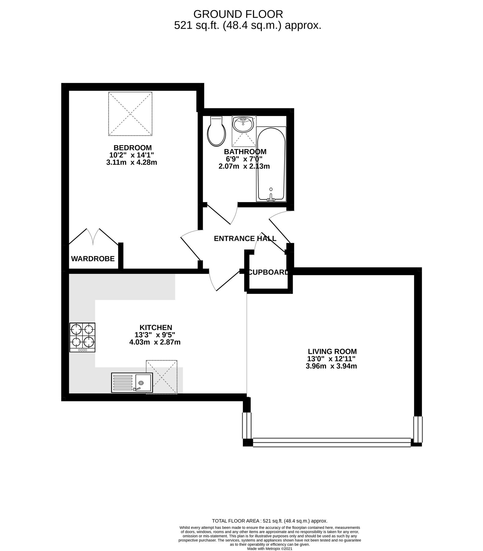 1 bed flat to rent in Cannon Street, Lymington SO41 Zoopla