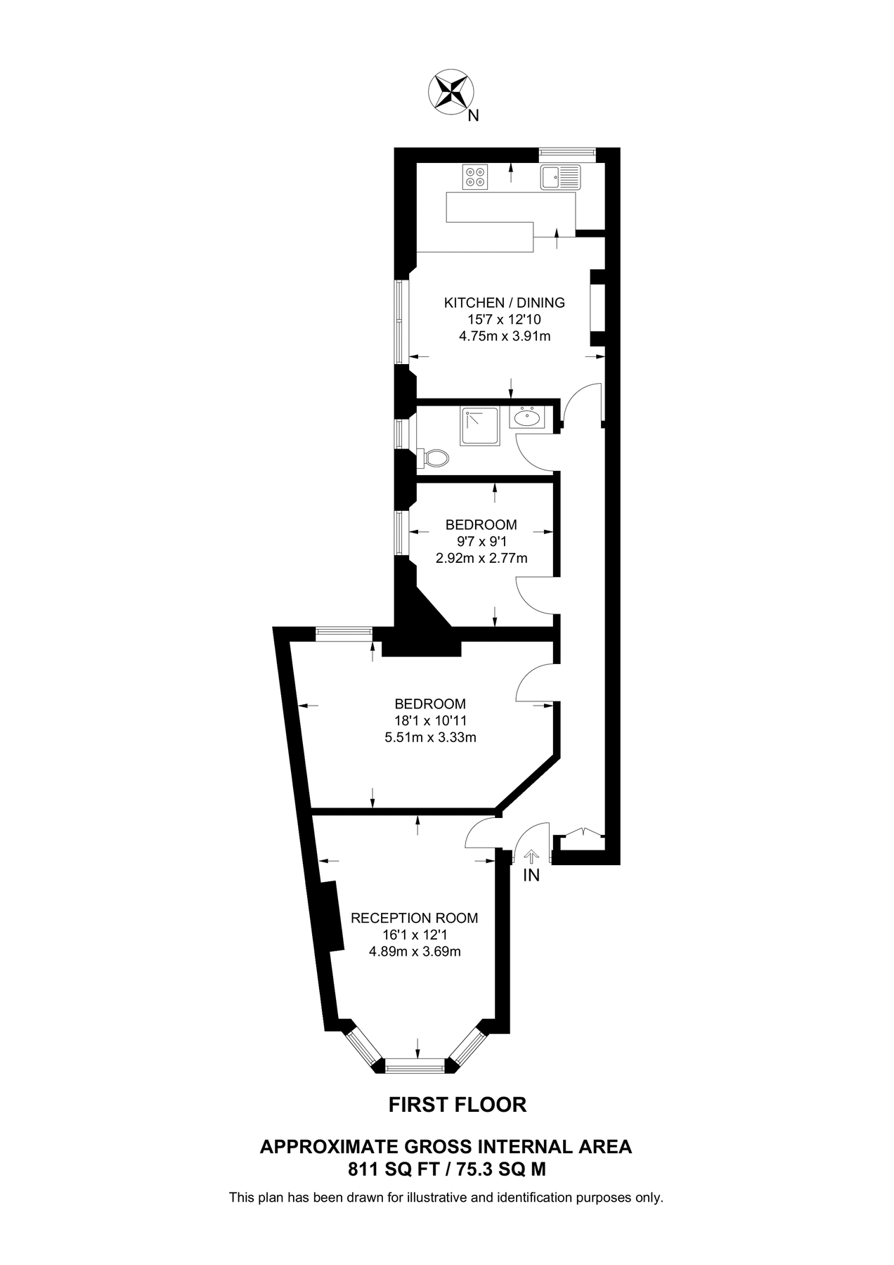 2 bed flat to rent in Aristotle Road, Clapham North, London SW4 Zoopla