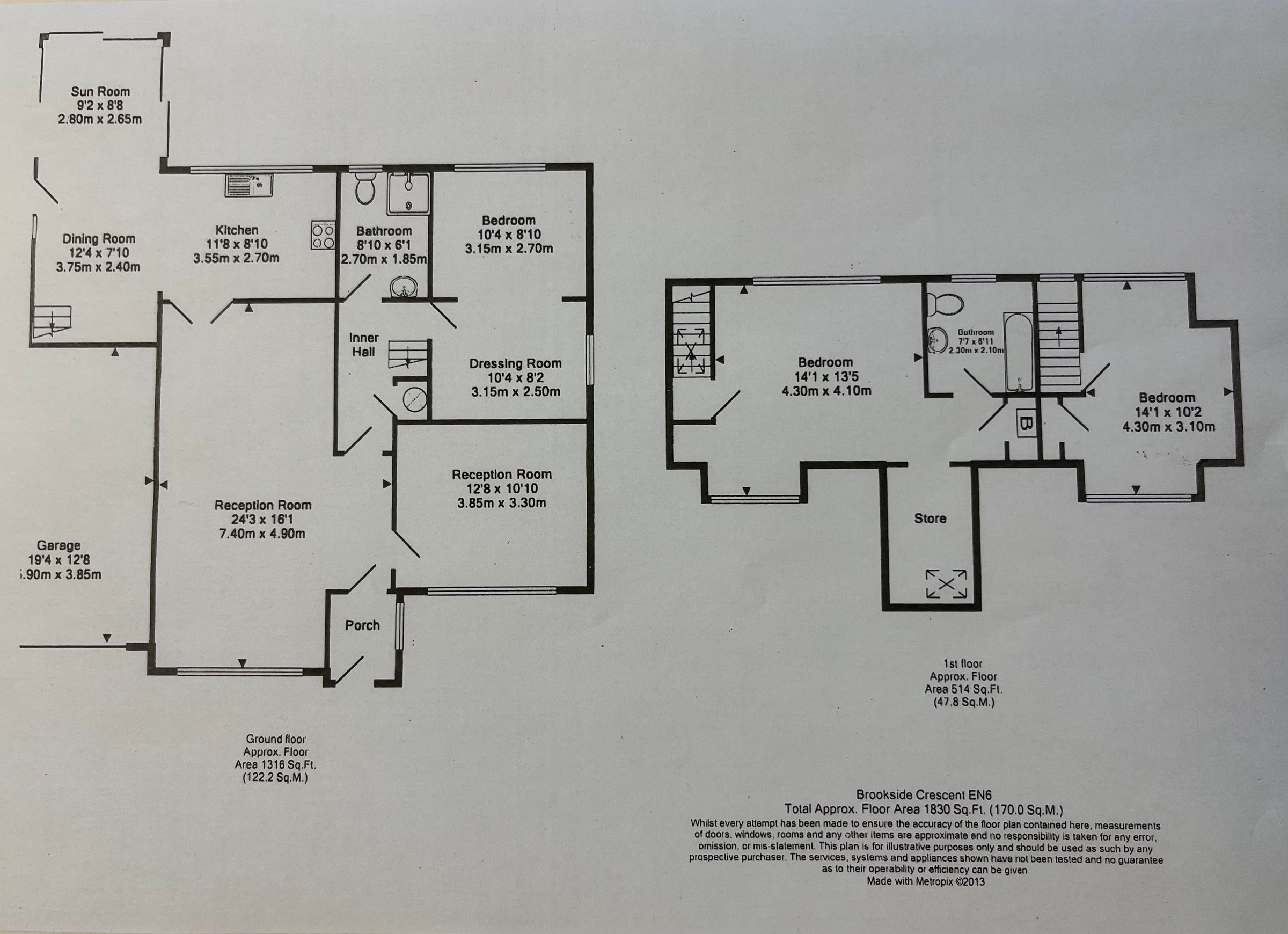 4 bed detached bungalow for sale in Brookside Crescent, Cuffley, Potters Bar EN6 Zoopla