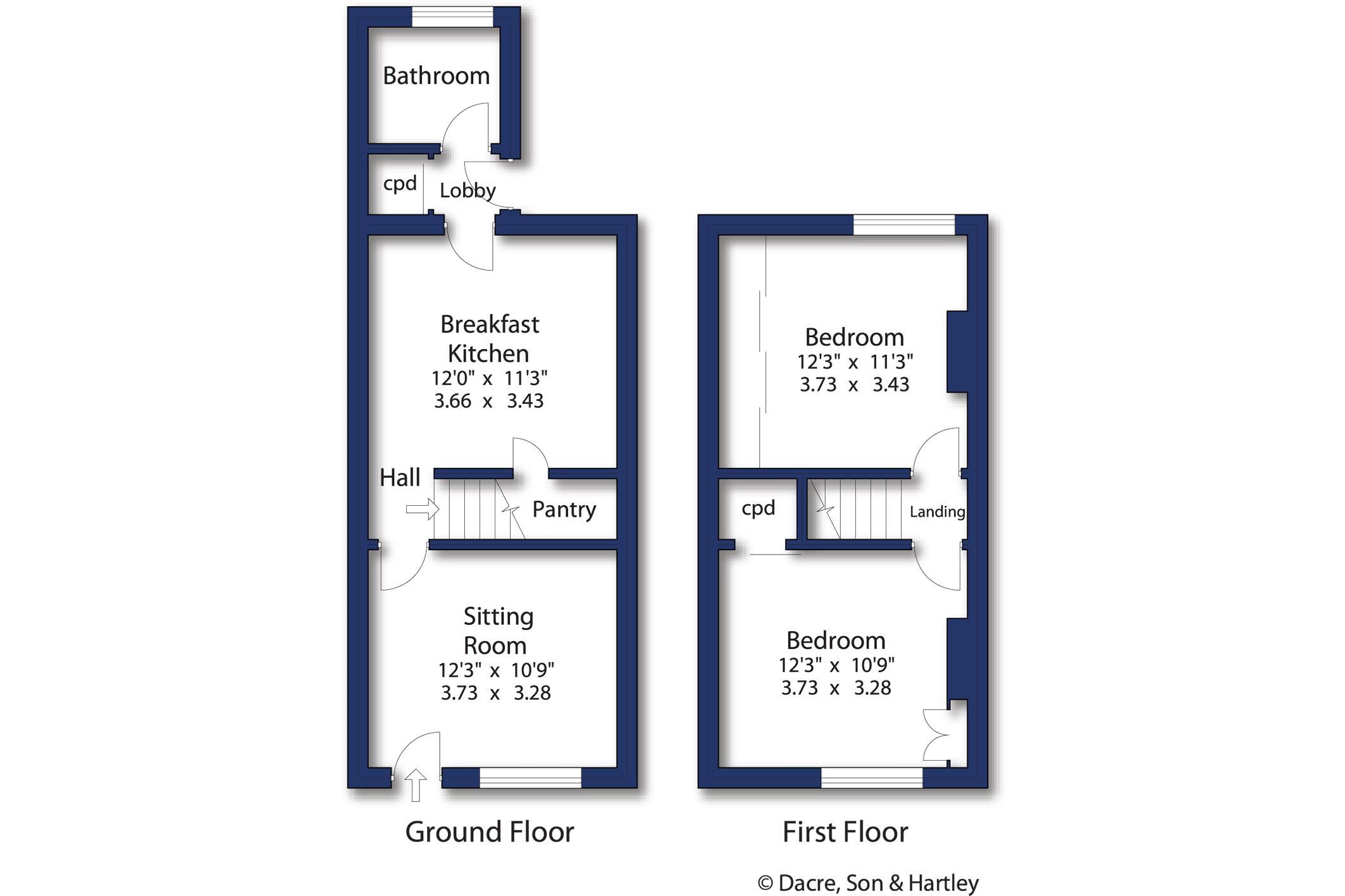 2 bed terraced house for sale in Belmont Terrace, Harrogate, North