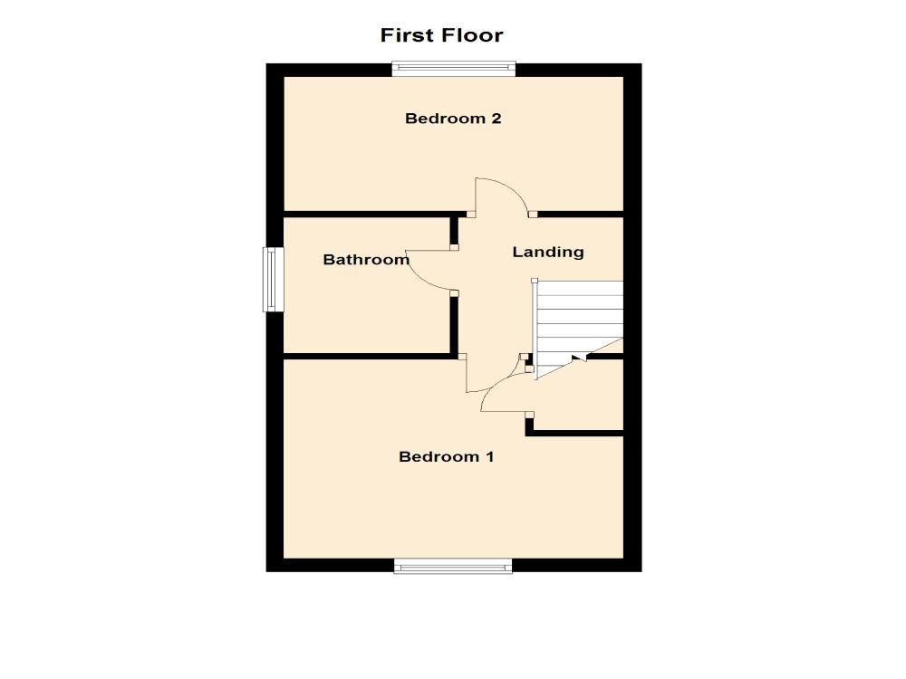 2 bed semidetached house to rent in Casterbridge Court, Hardingstone