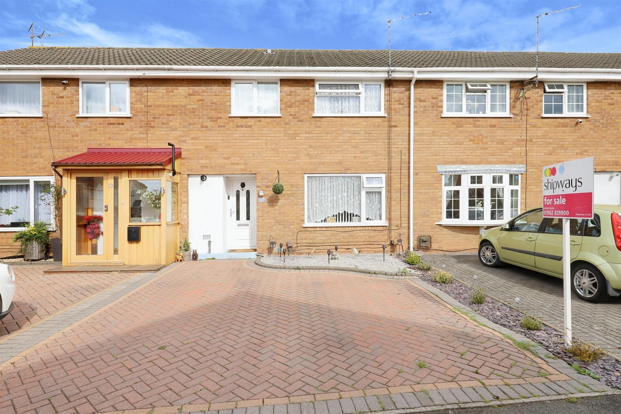 3 bed terraced house for sale in Longfellow Green, Kidderminster DY10