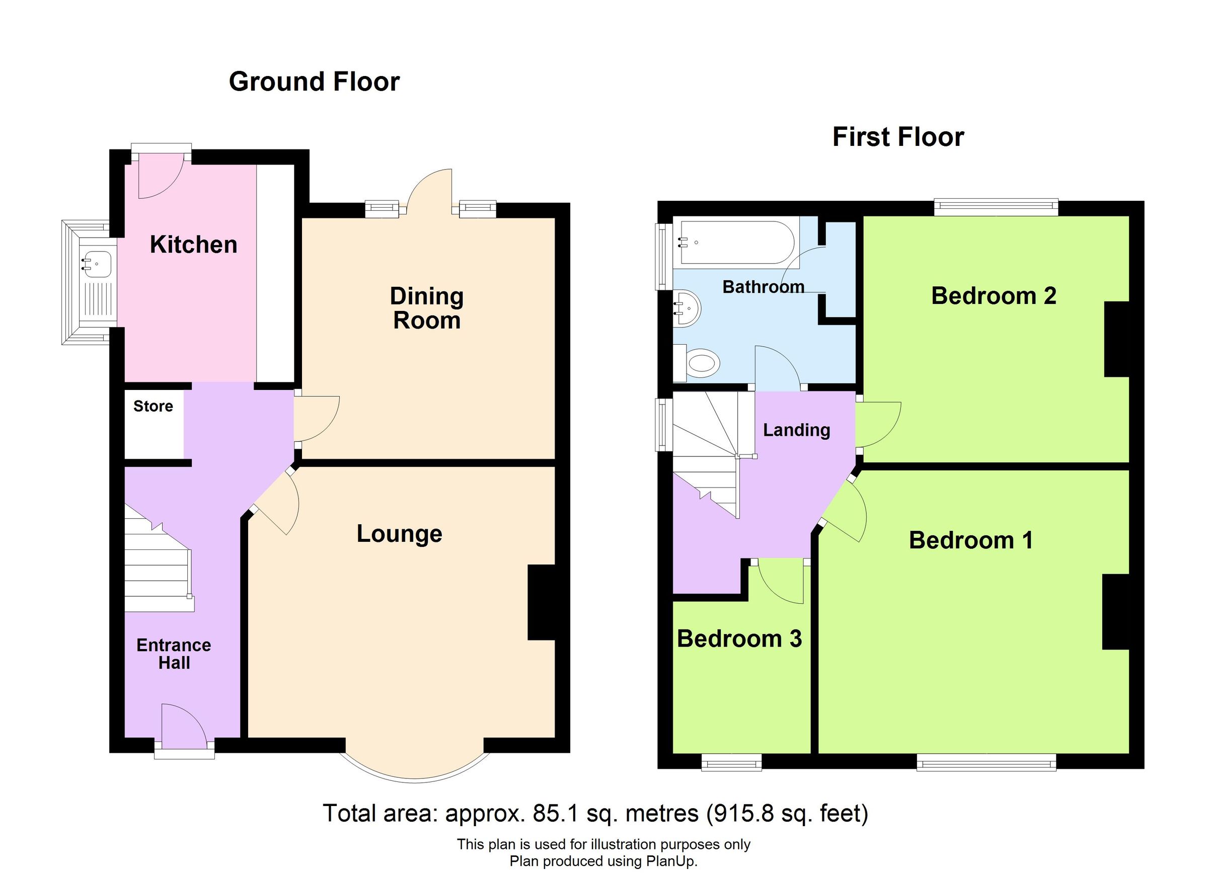 3 bed semidetached house for sale in Herringthorpe Grove, Rotherham